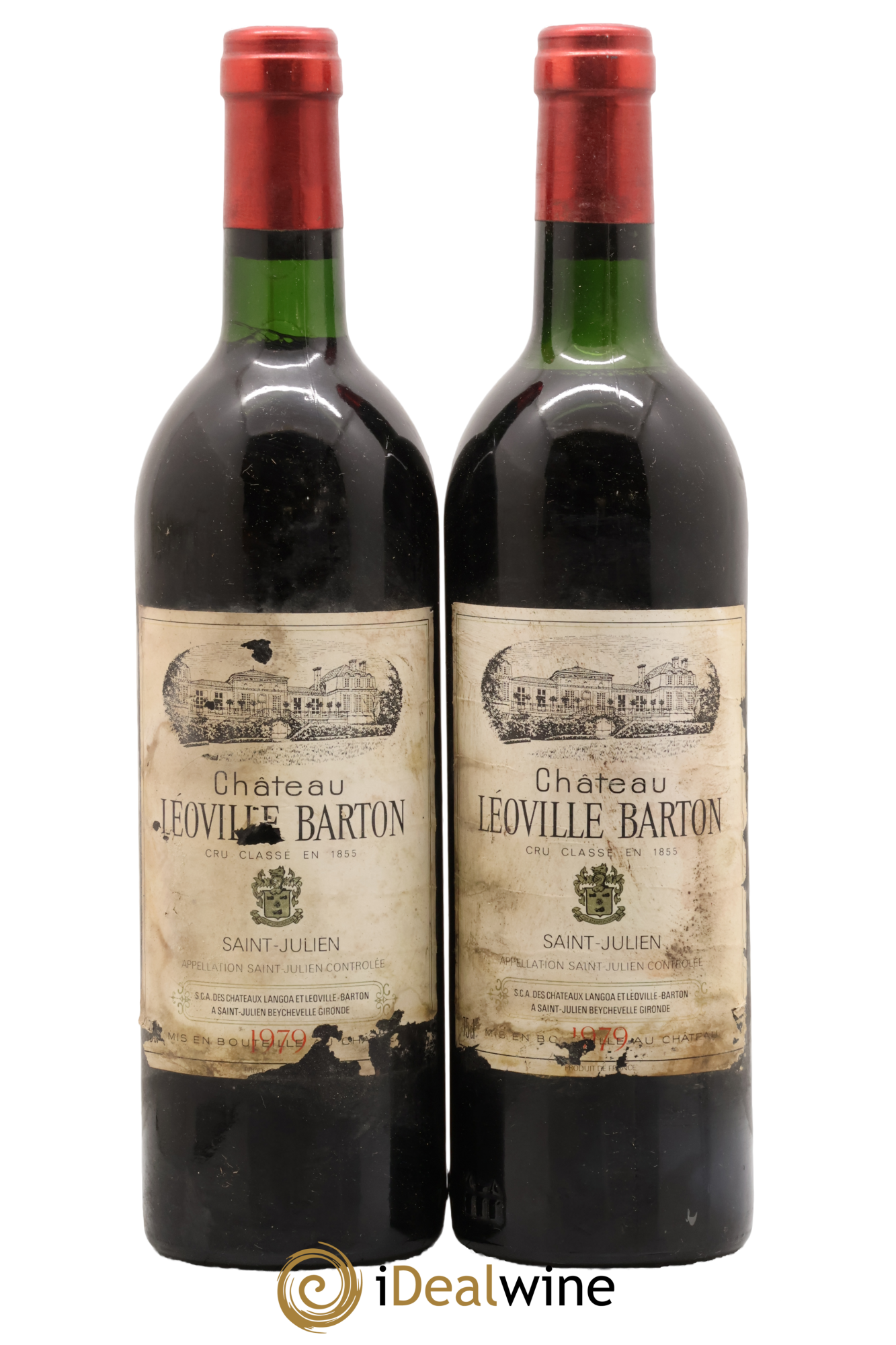 Château Léoville Barton 2ème Grand Cru Classé 1979 - Lot de 2 bouteilles - 0