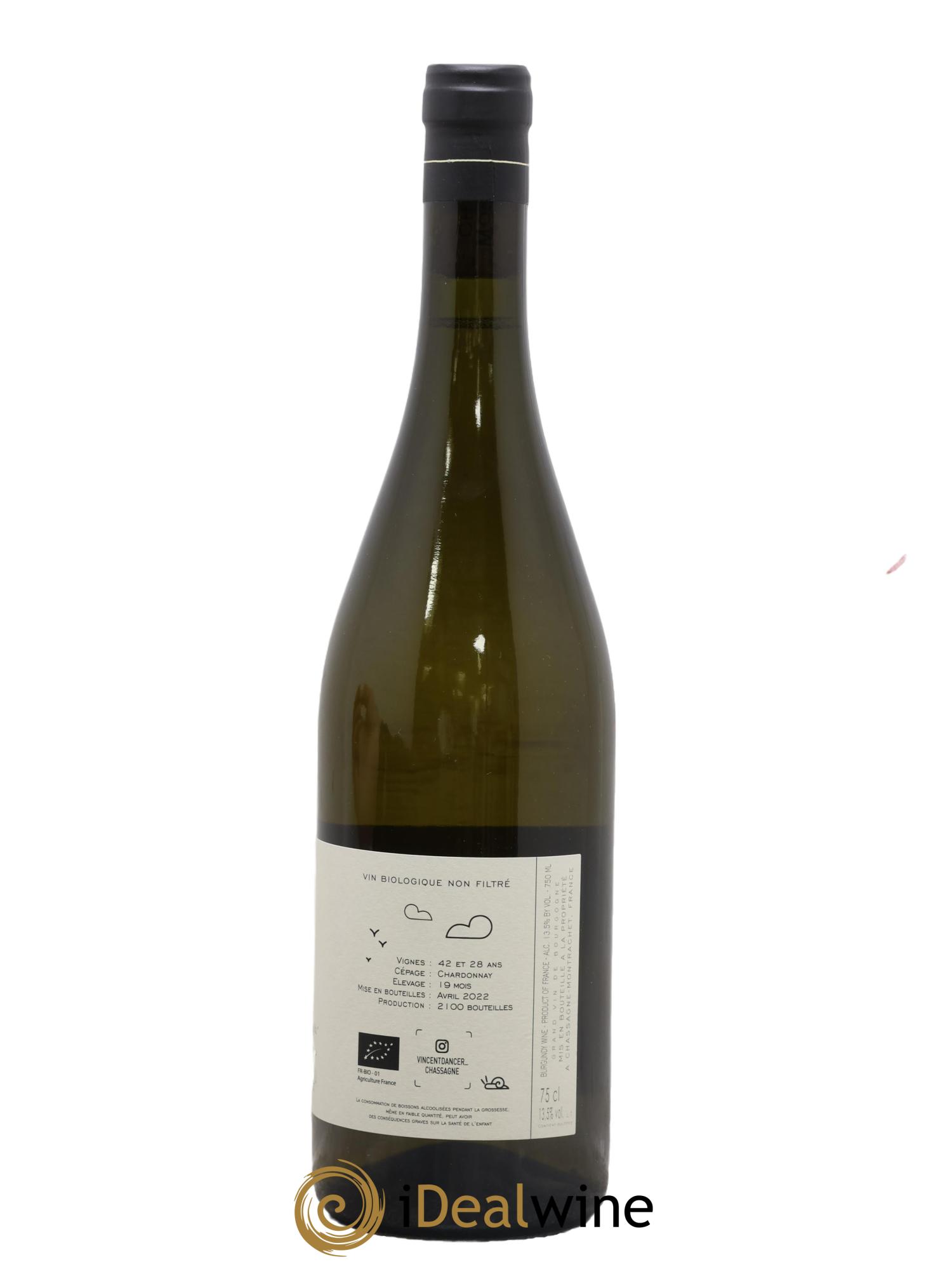 Chassagne-Montrachet 1er Cru La Romanée Vincent Dancer 2020 - Lot de 1 bouteille - 1