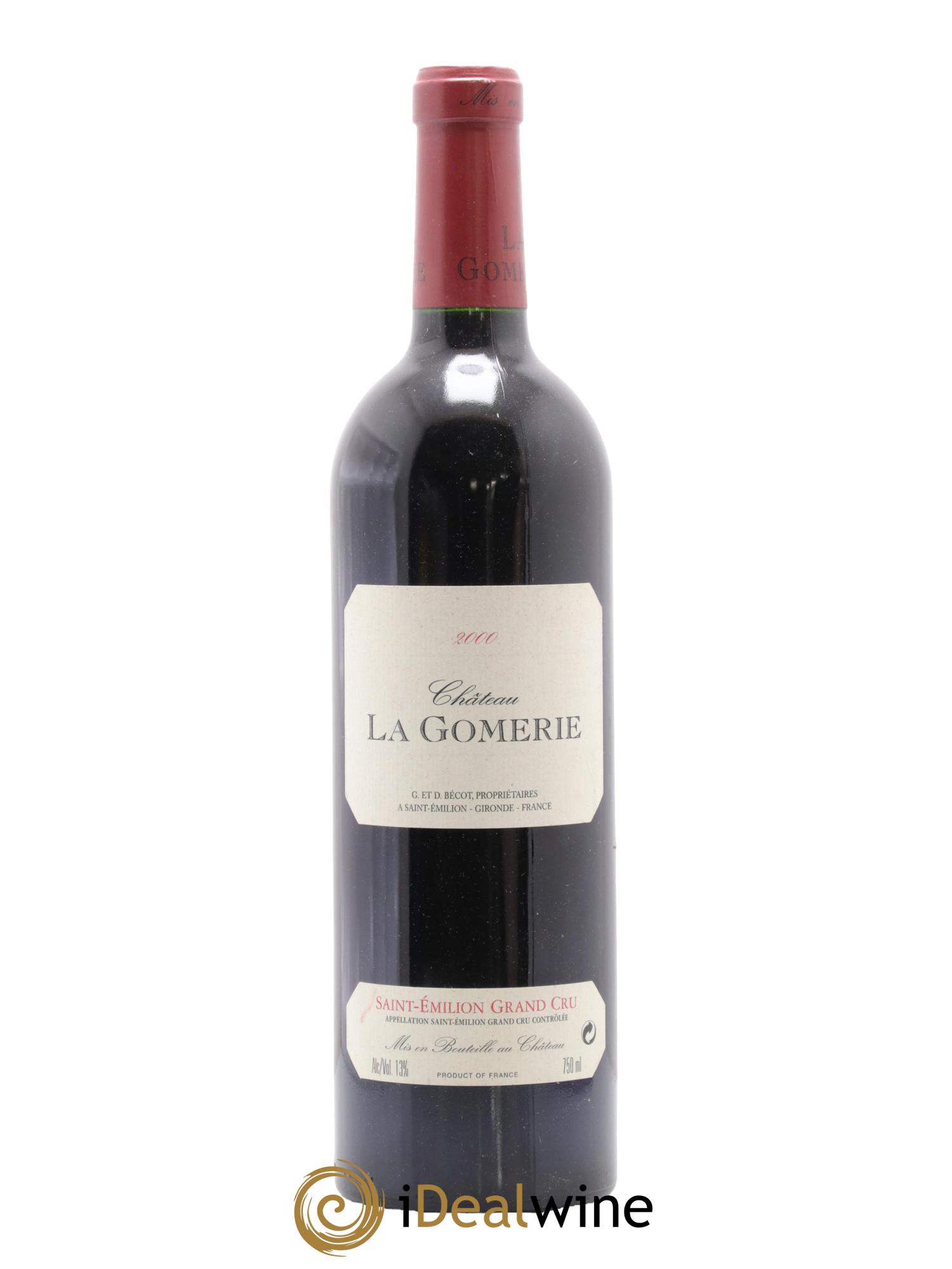 Château La Gomerie 2000 - Lot de 1 bouteille - 0