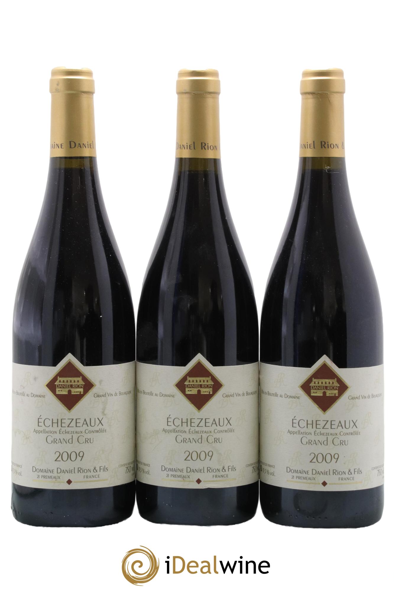 Echezeaux Grand Cru Daniel Rion 2009 - Posten von 3 Flaschen - 0