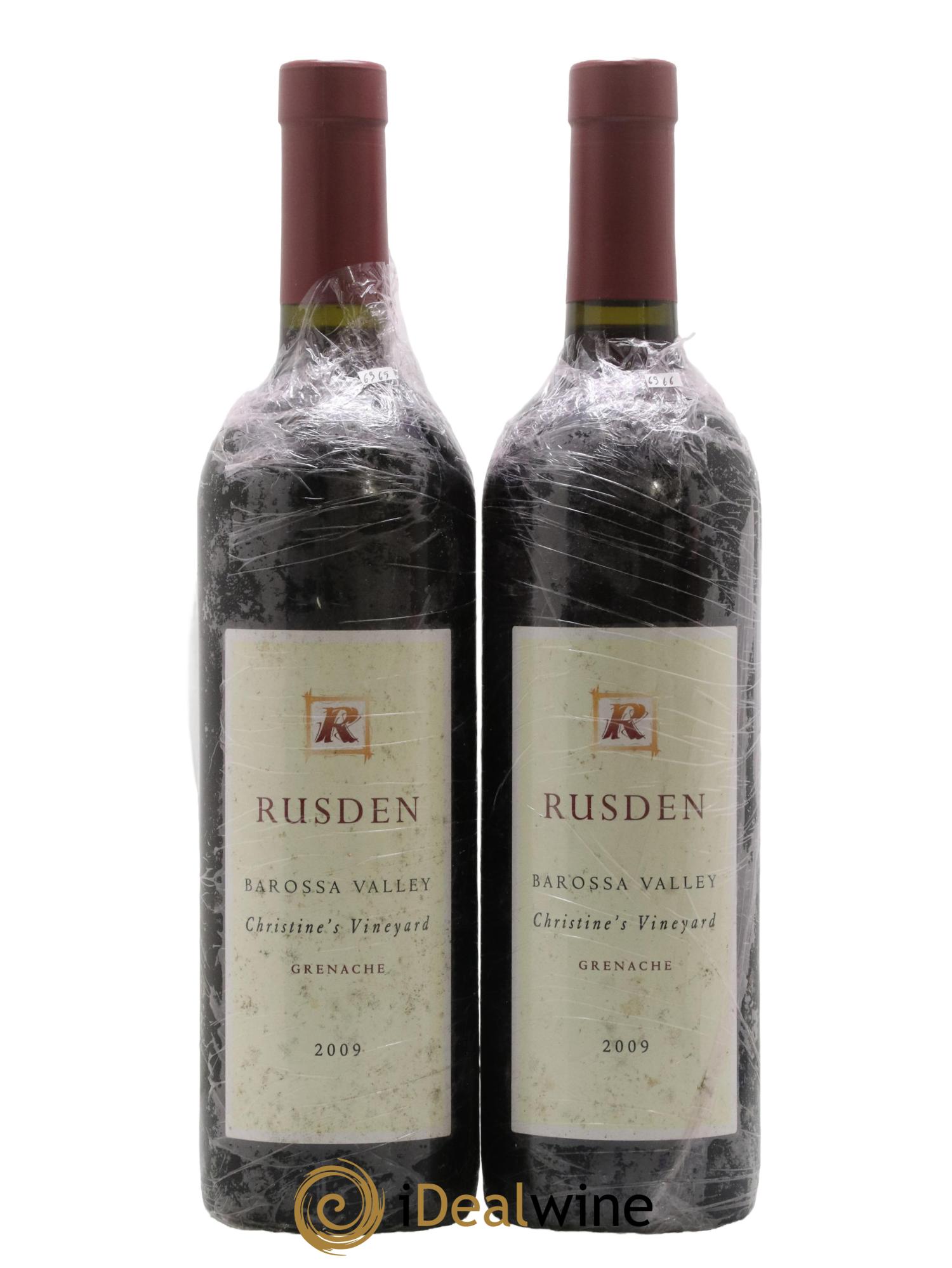 Australie Barossa Valley Christine s Vineyard Grenache Rudsen 2009 - Lot de 2 bouteilles - 0