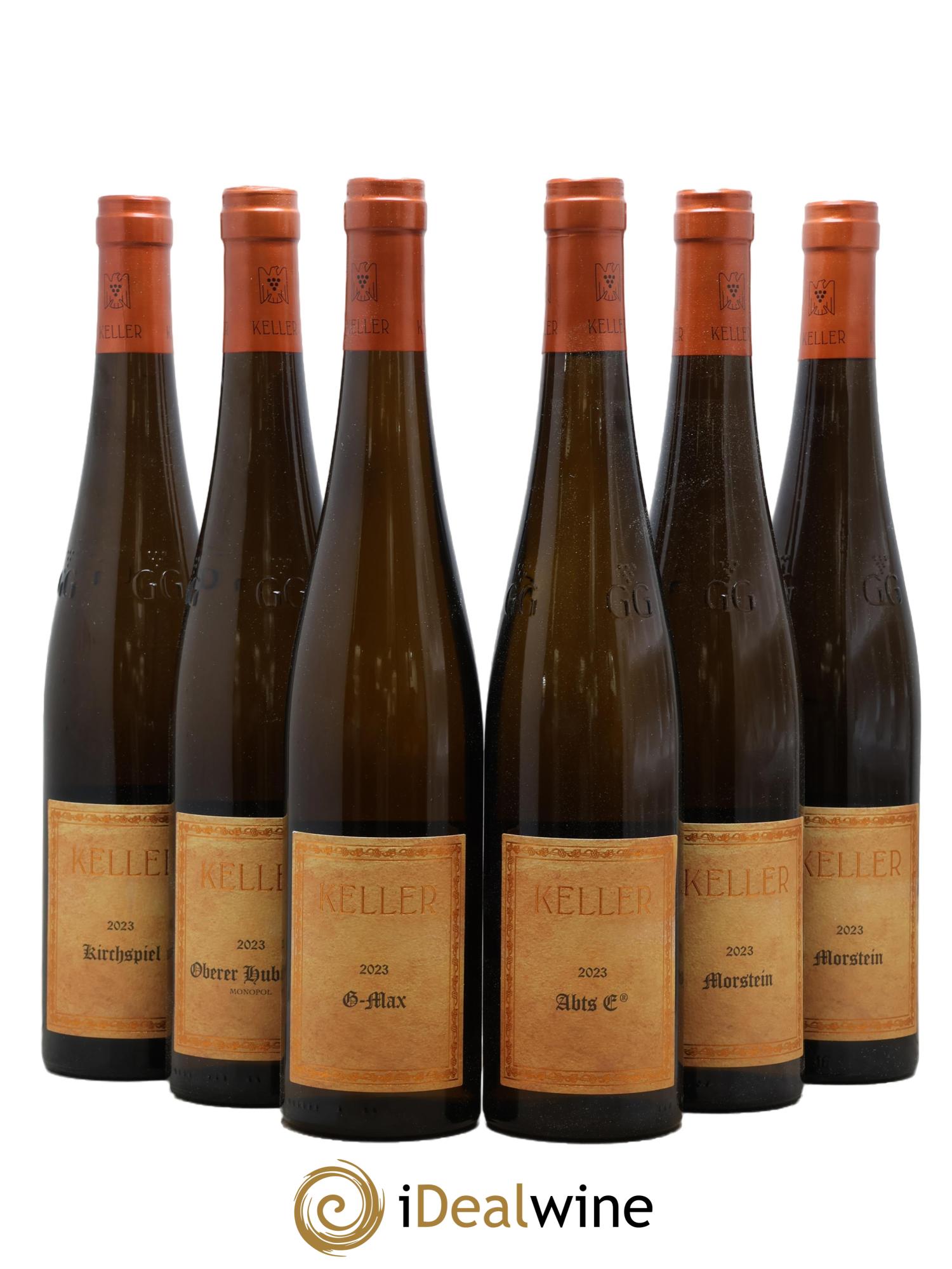 Riesling Trocken Caisse Parcellaires Grossen Lagen Keller 2023 - Lot de 6 bouteilles - 0