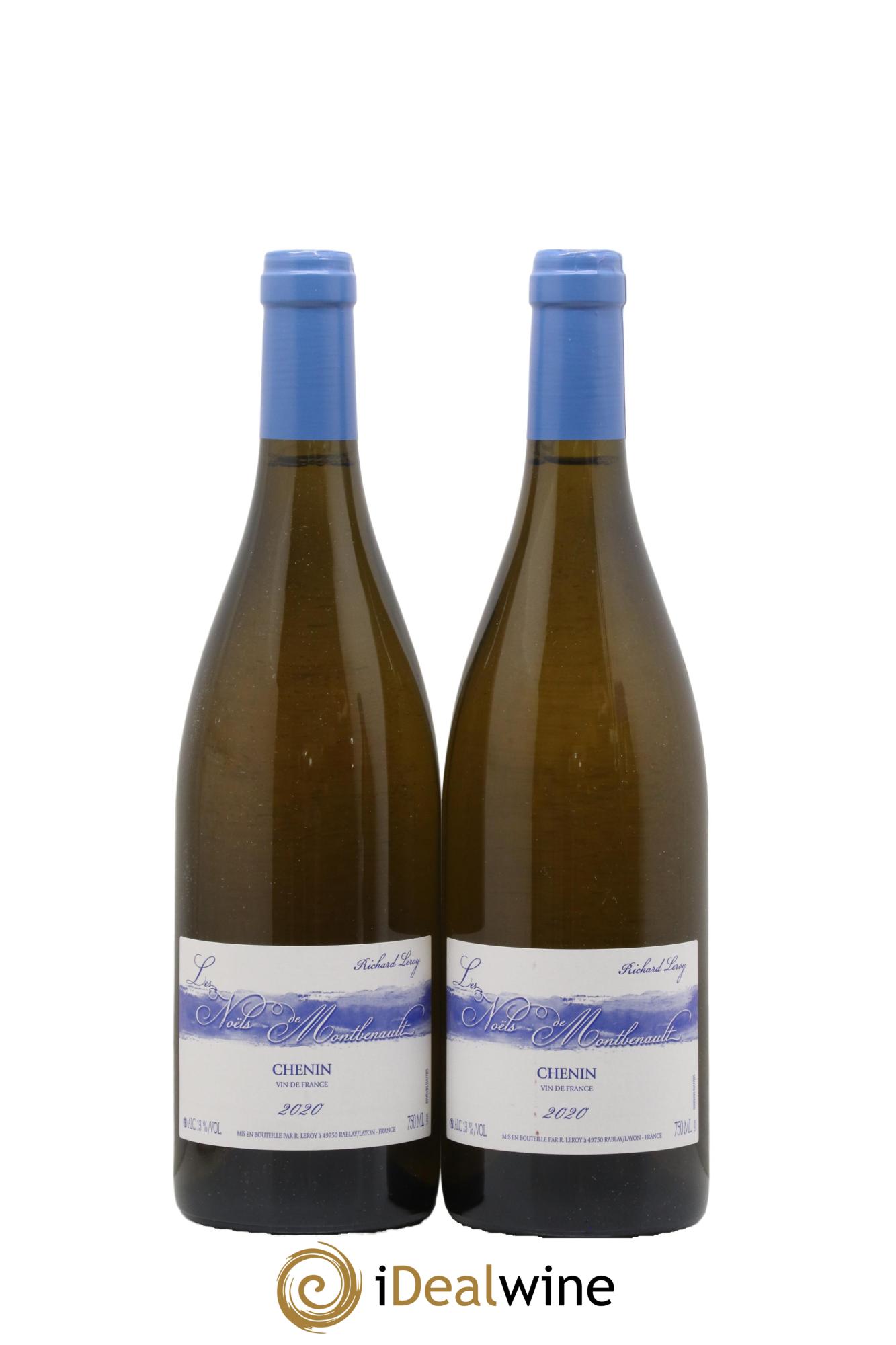 Vin de France Les Noëls de Montbenault Richard Leroy 2020 - Lot of 2 bottles - 0