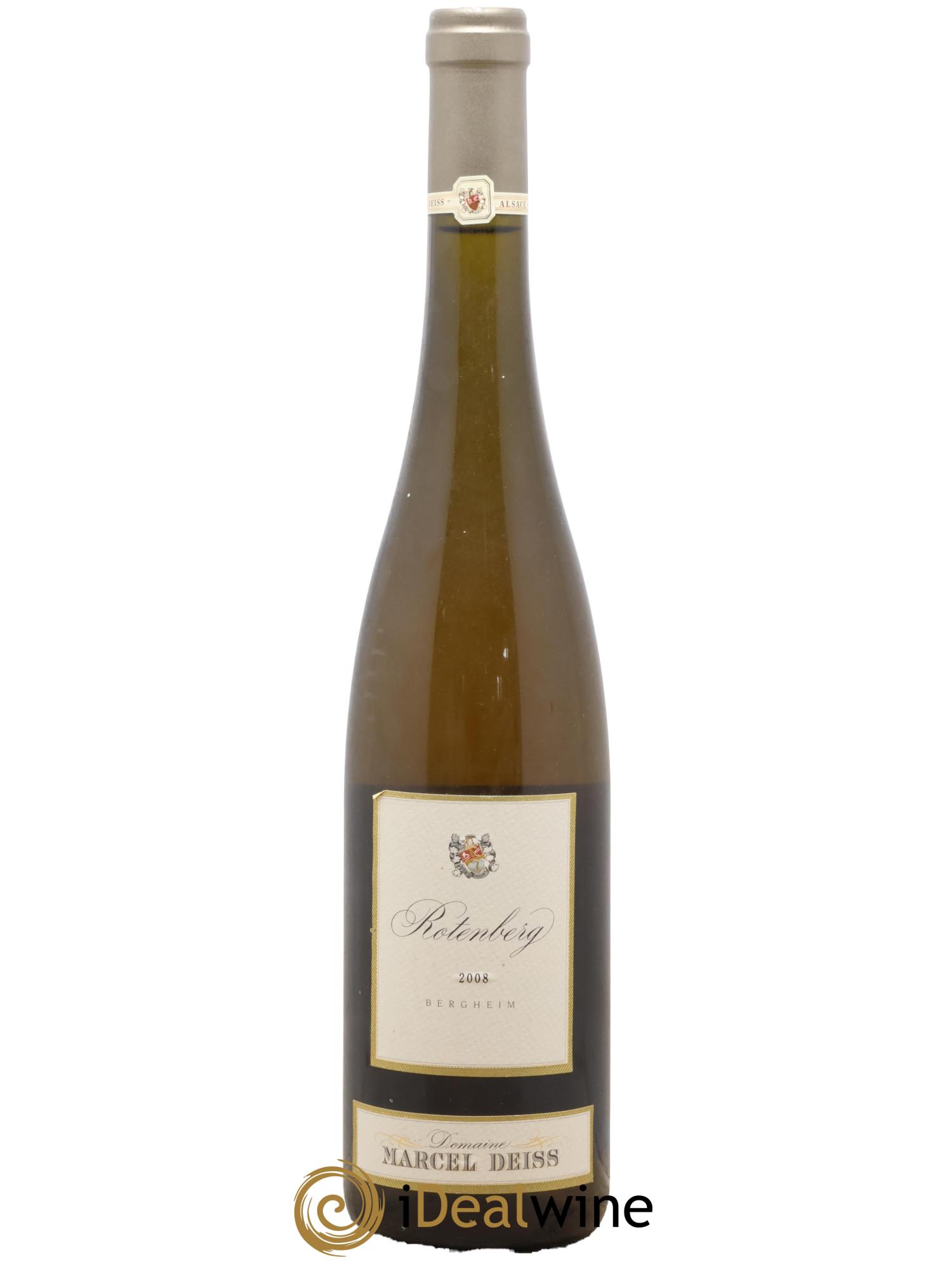 Alsace Rotenberg Marcel Deiss (Domaine) 2008 - Lot of 1 bottle - 0