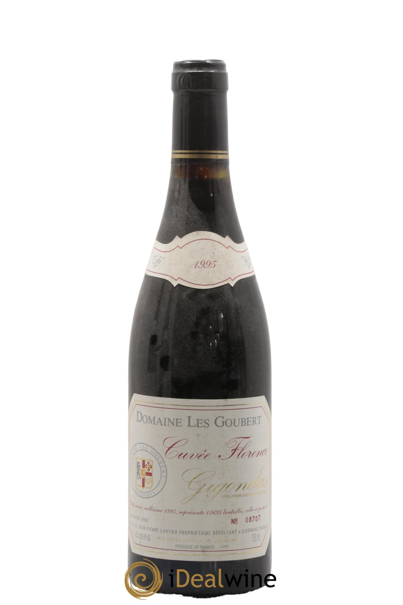 Gigondas Cuvée Florence Les Goubert (Domaine) 1995 - Lot de 1 bouteille - 0