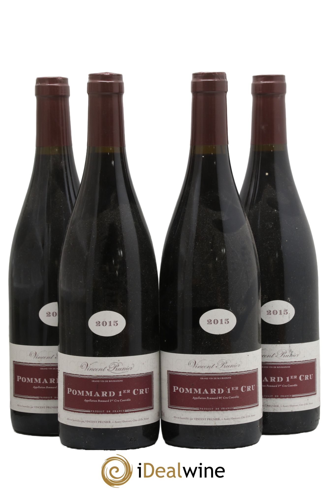 Pommard 1er Cru Vincent Prunier 2015 - Lot of 4 bottles - 0
