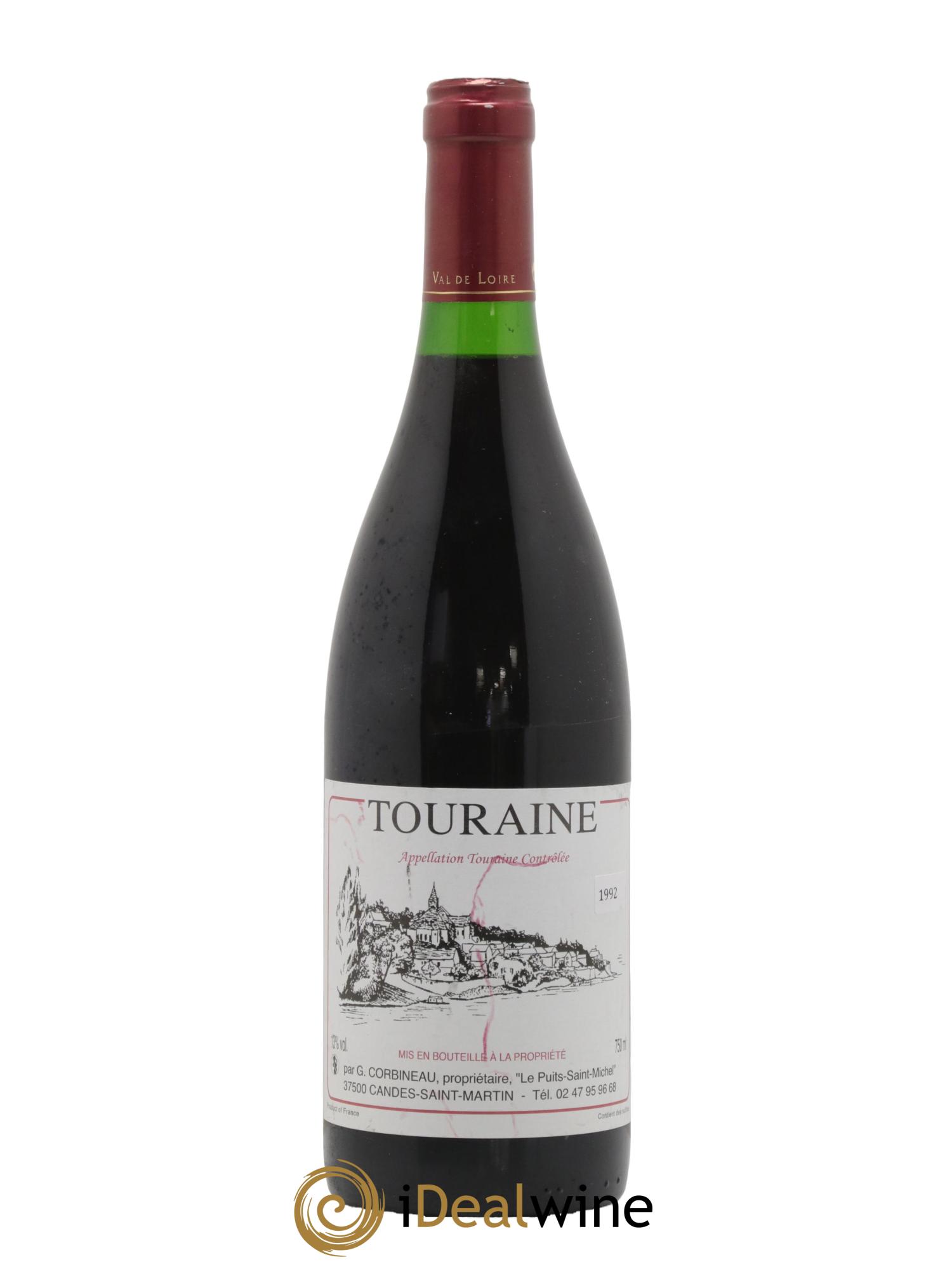 Touraine Patrick Corbineau 1992 - Lot de 1 bouteille - 0
