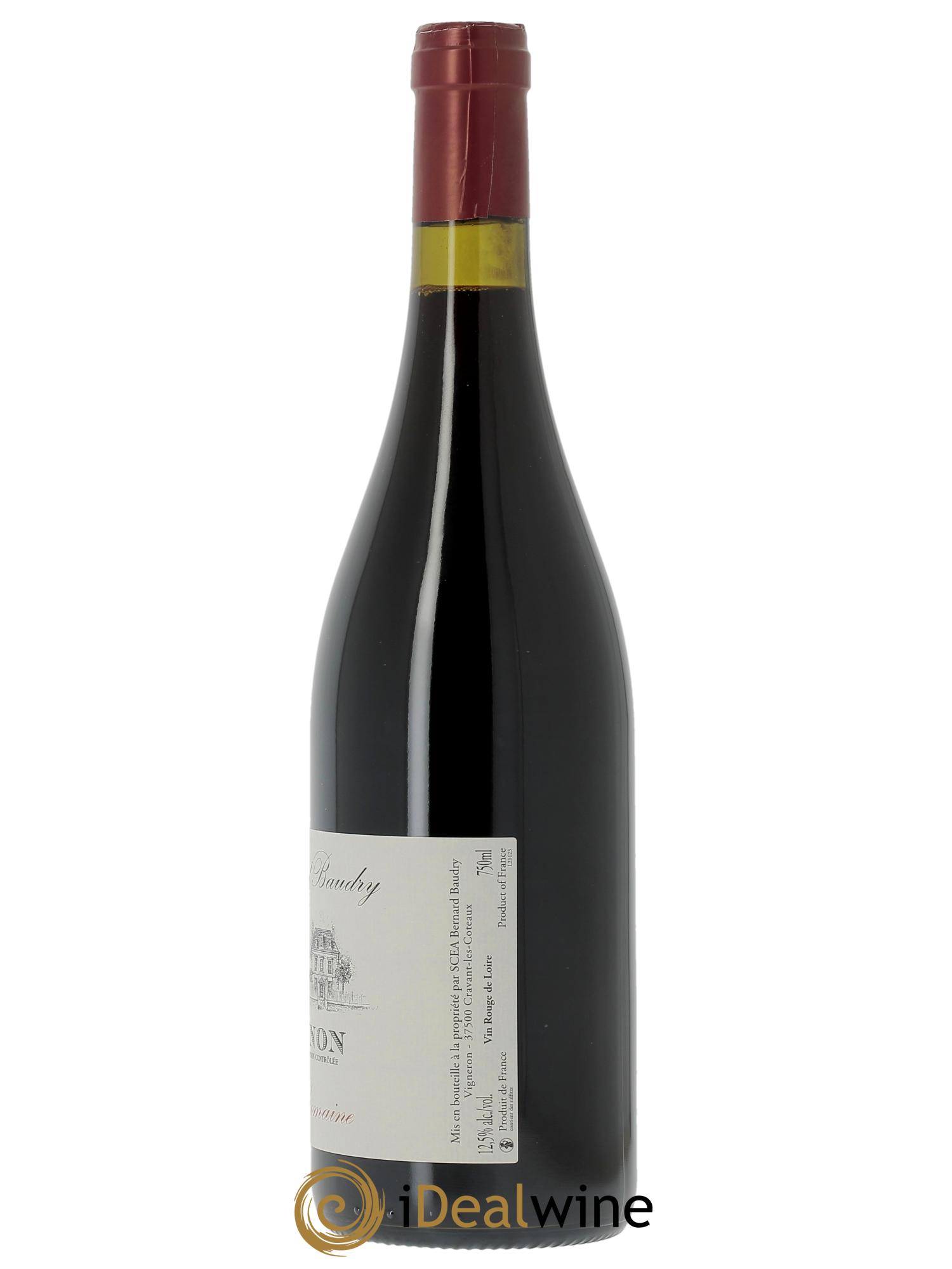 Chinon Bernard Baudry 2022 - Lot de 1 bouteille - 1