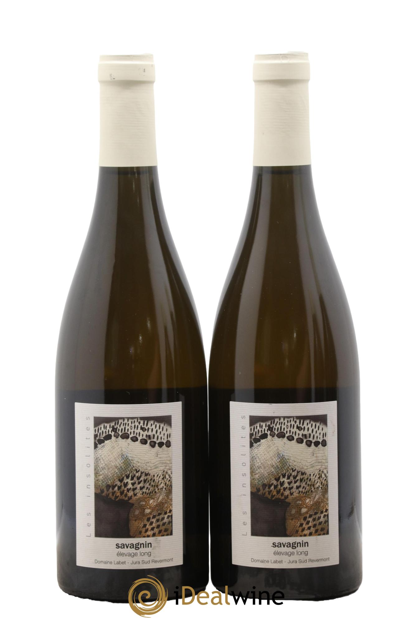 Côtes du Jura Savagnin en Chalasse Elevage Long Romain - Julien - Charline Labet 2018 - Lot de 2 bouteilles - 0