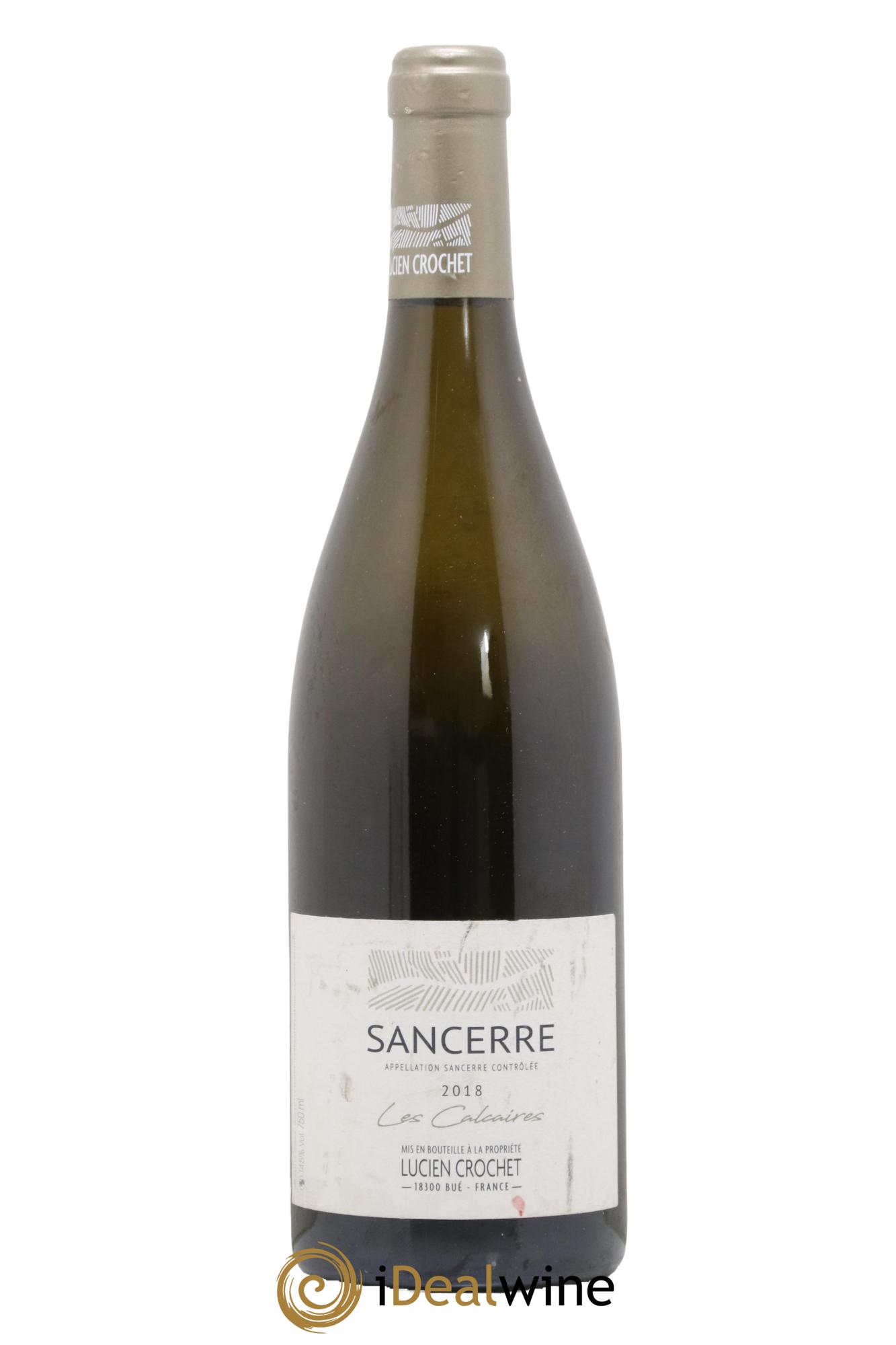 Sancerre Les Calcaires Lucien Crochet 2018 - Lot de 1 bouteille - 0