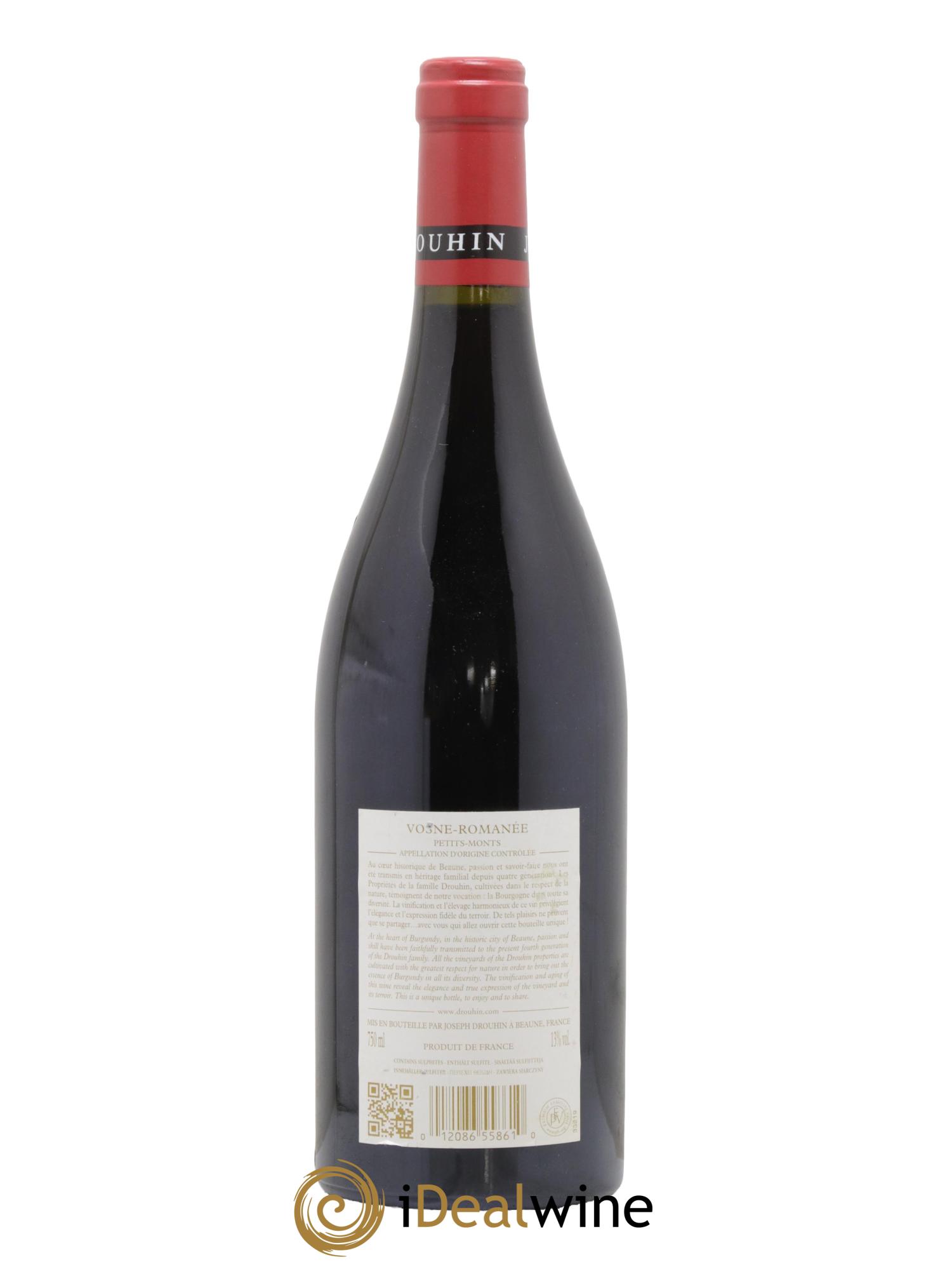 Vosne-Romanée 1er Cru Les Petits Monts Joseph Drouhin 2017 - Lot of 1 bottle - 1