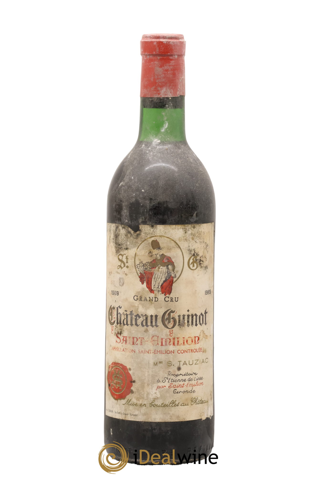 Château Vieux Guinot 1969 - Lot de 1 bouteille - 0