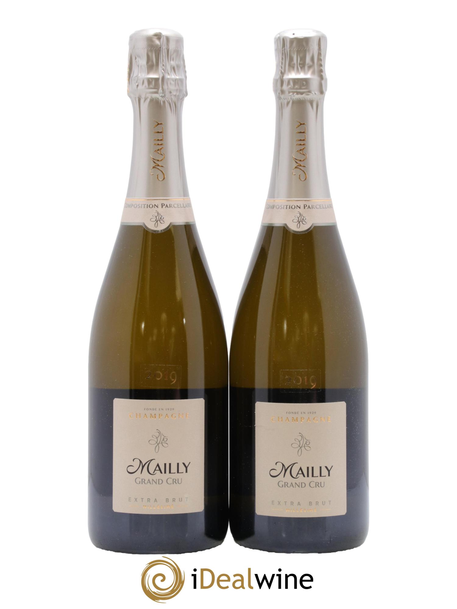 Champagne Grand Cru Extra-Brut Millésimé Mailly 2019 - Lot de 2 bouteilles - 0
