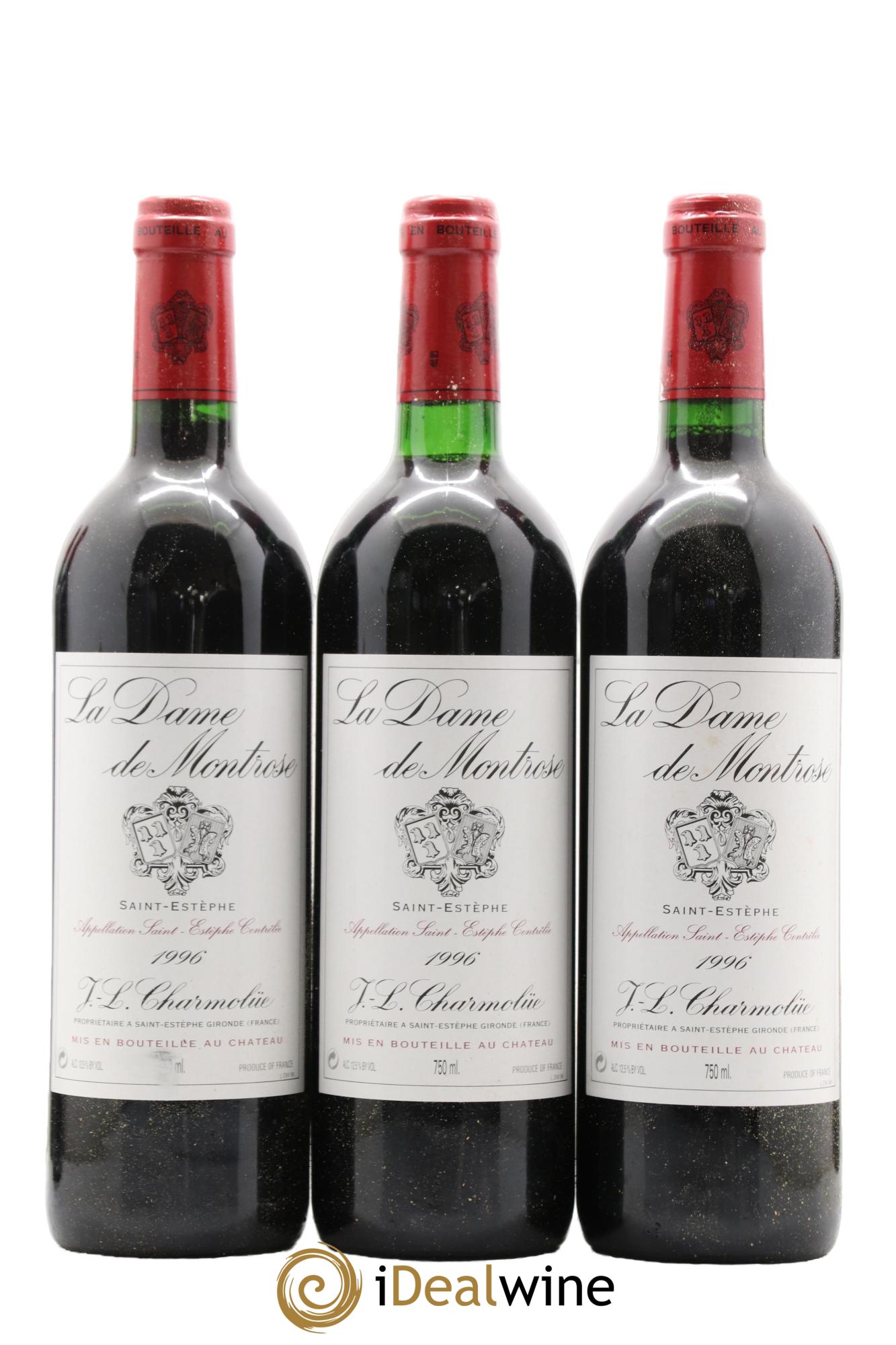 La Dame de Montrose Second Vin 1996 - Lot de 12 bouteilles - 3