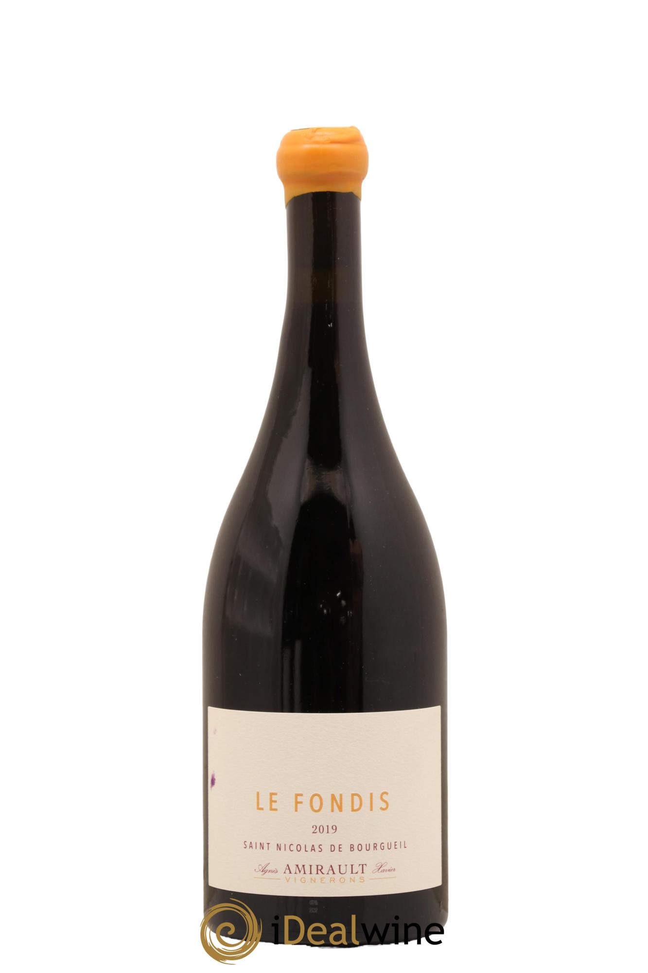 Saint-Nicolas de Bourgueil Le Fondis Agnès et Xavier Amirault 2019 - Lot de 1 bouteille - 0