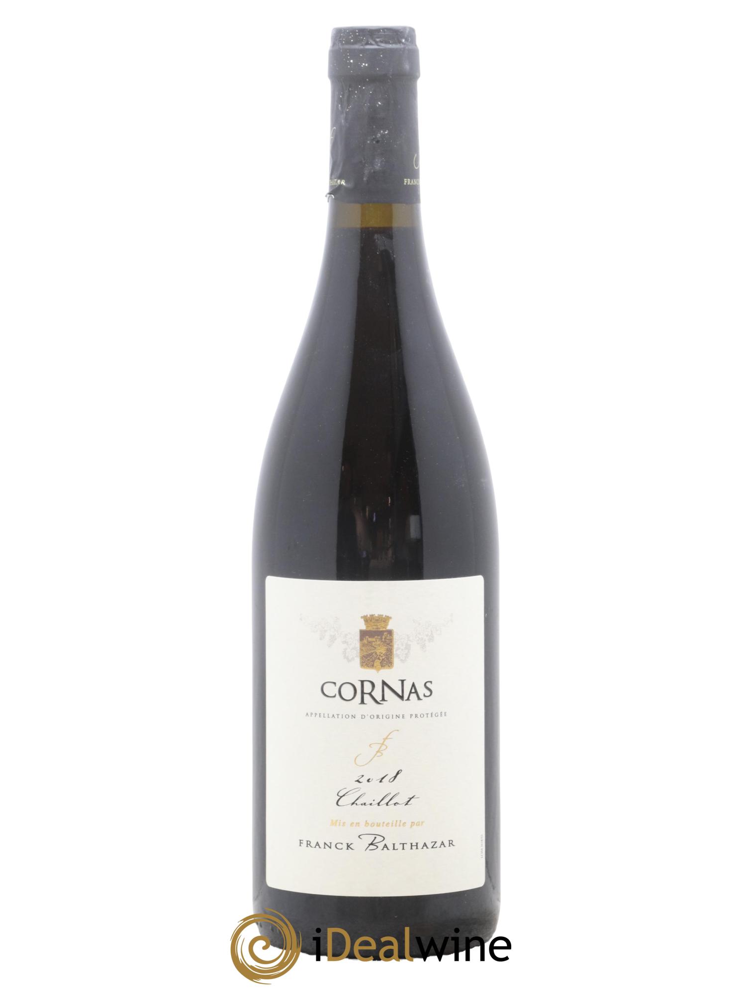 Cornas Chaillot Franck Balthazar (Domaine) 2018 - Lot de 1 bouteille - 0