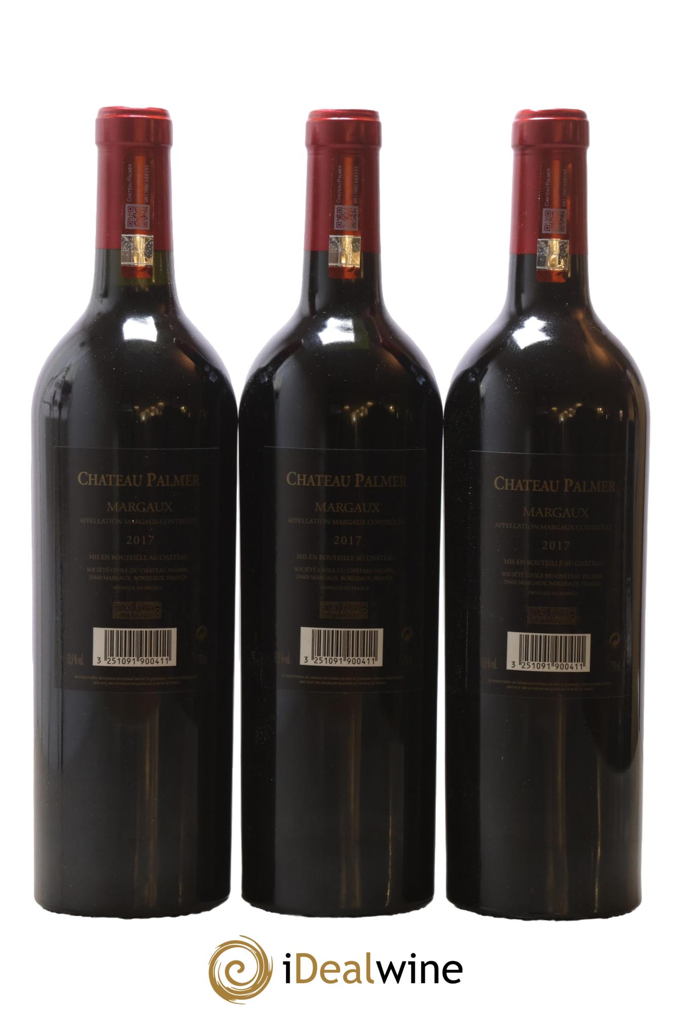 Château Palmer 3ème Grand Cru Classé 2017 - Lot de 6 bouteilles - 2