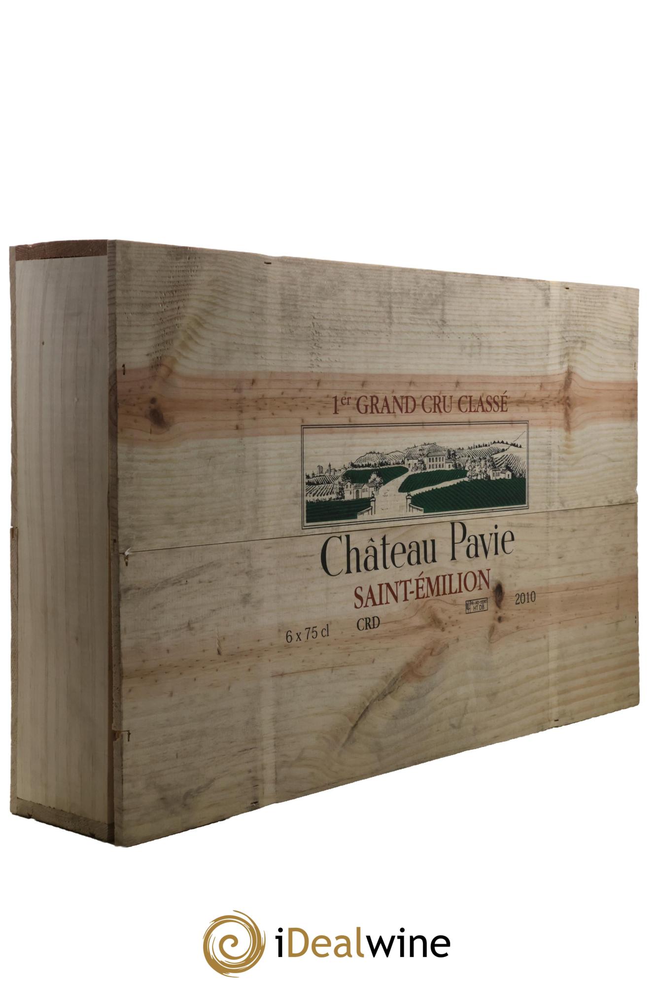 Château Pavie 1er Grand Cru Classé A 2010 - Lot of 6 bottles - 2