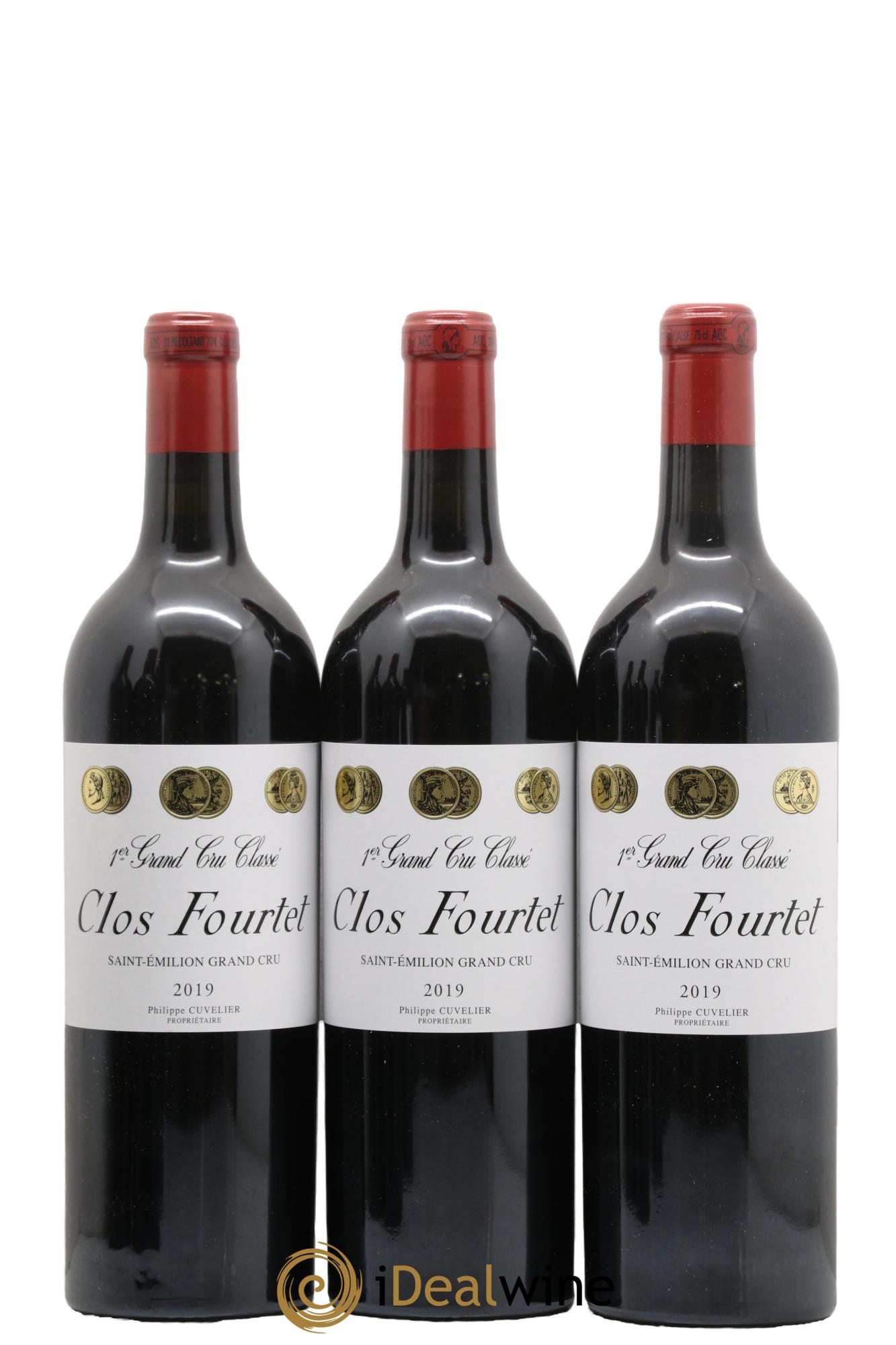 Clos Fourtet 1er Grand Cru Classé B 2019 - Lot de 6 bouteilles - 2