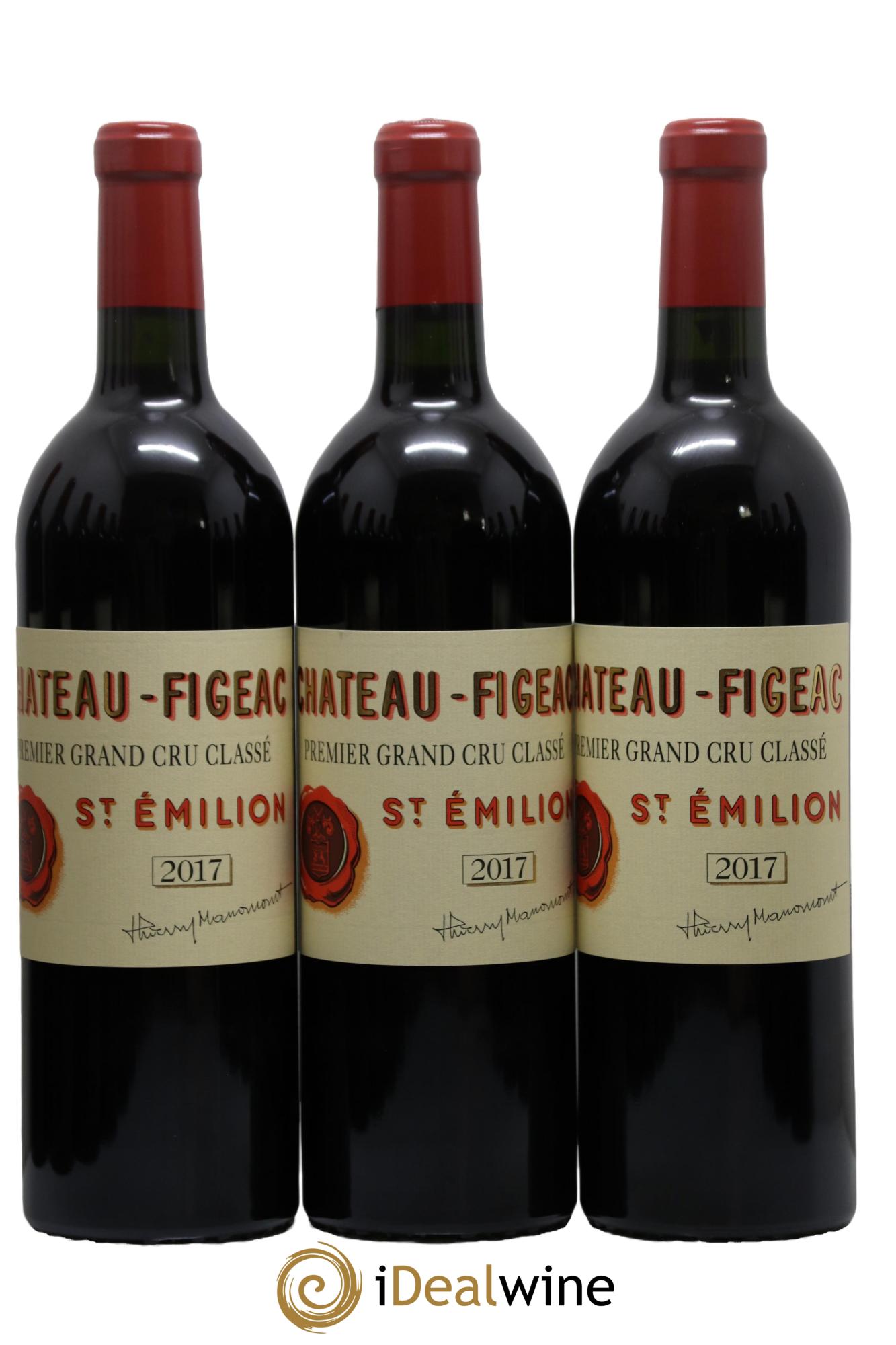 Château Figeac 1er Grand Cru Classé A 2017 - Lotto di 12 bottiglie - 3