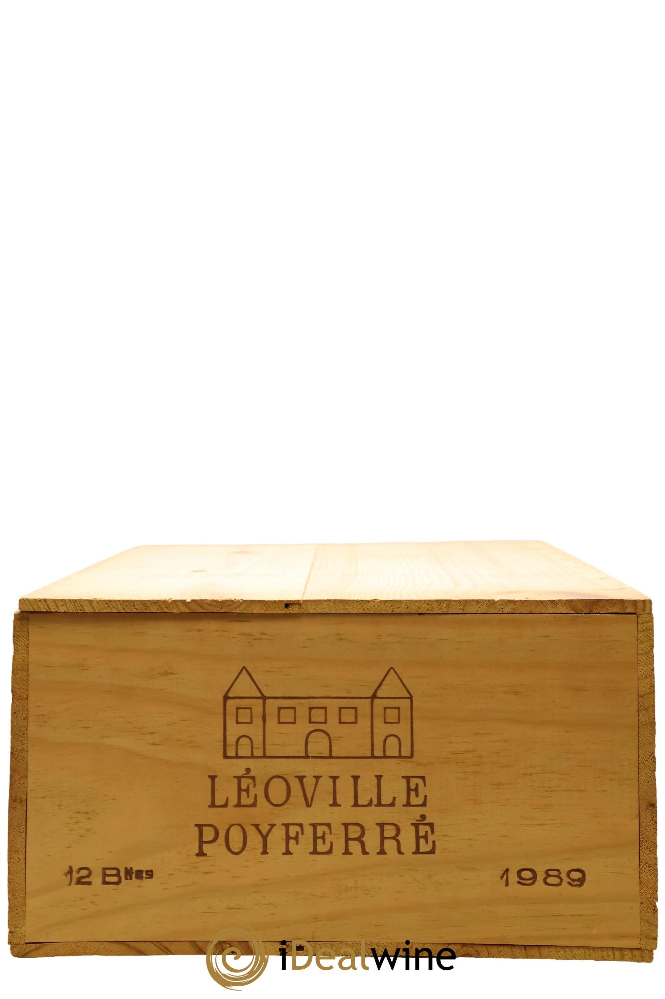 Château Léoville Poyferré 2ème Grand Cru Classé 1989 - Lot de 12 bouteilles - 1