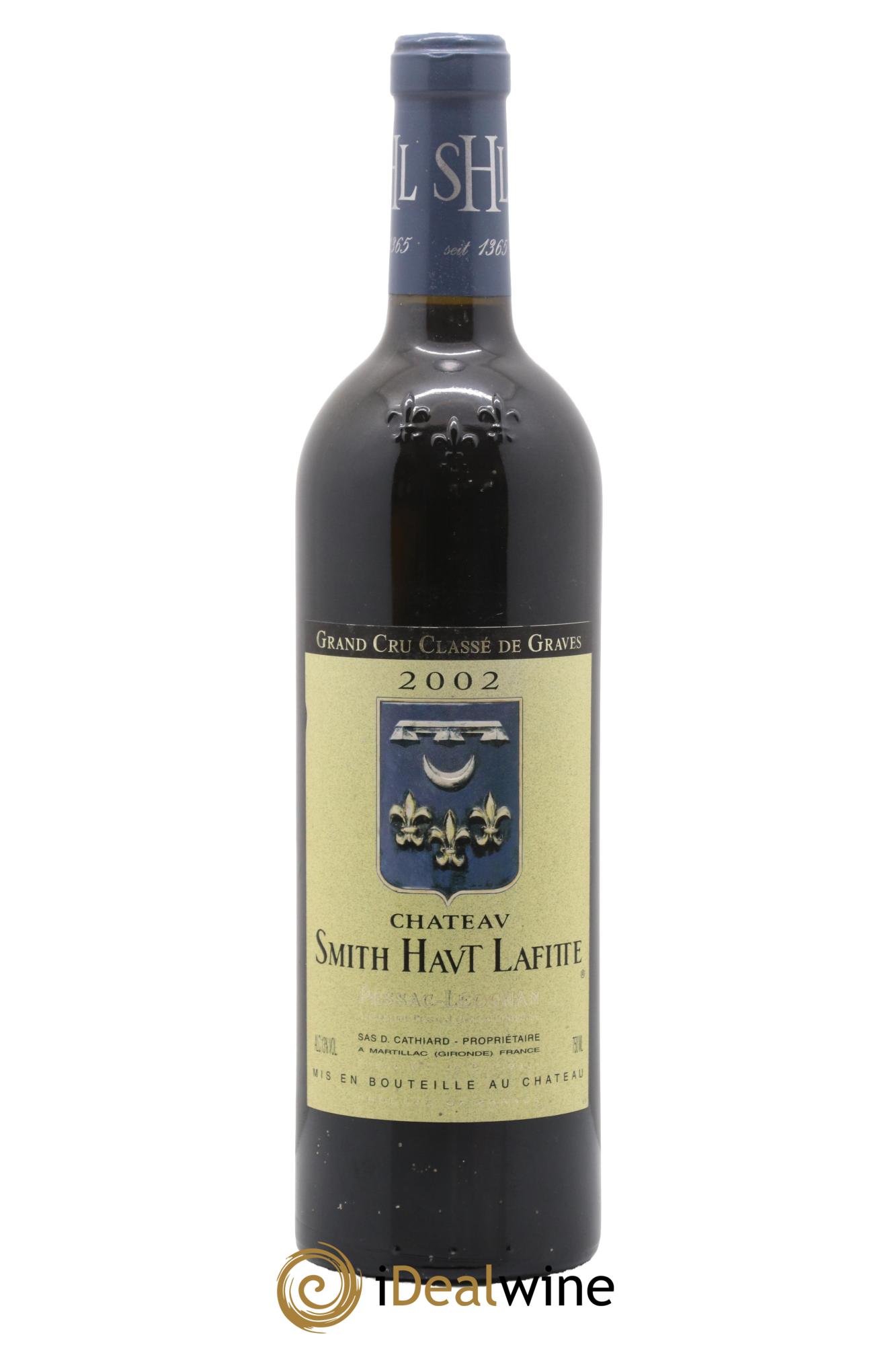 Château Smith Haut Lafitte Cru Classé de Graves 2002 - Lot de 1 bouteille - 0