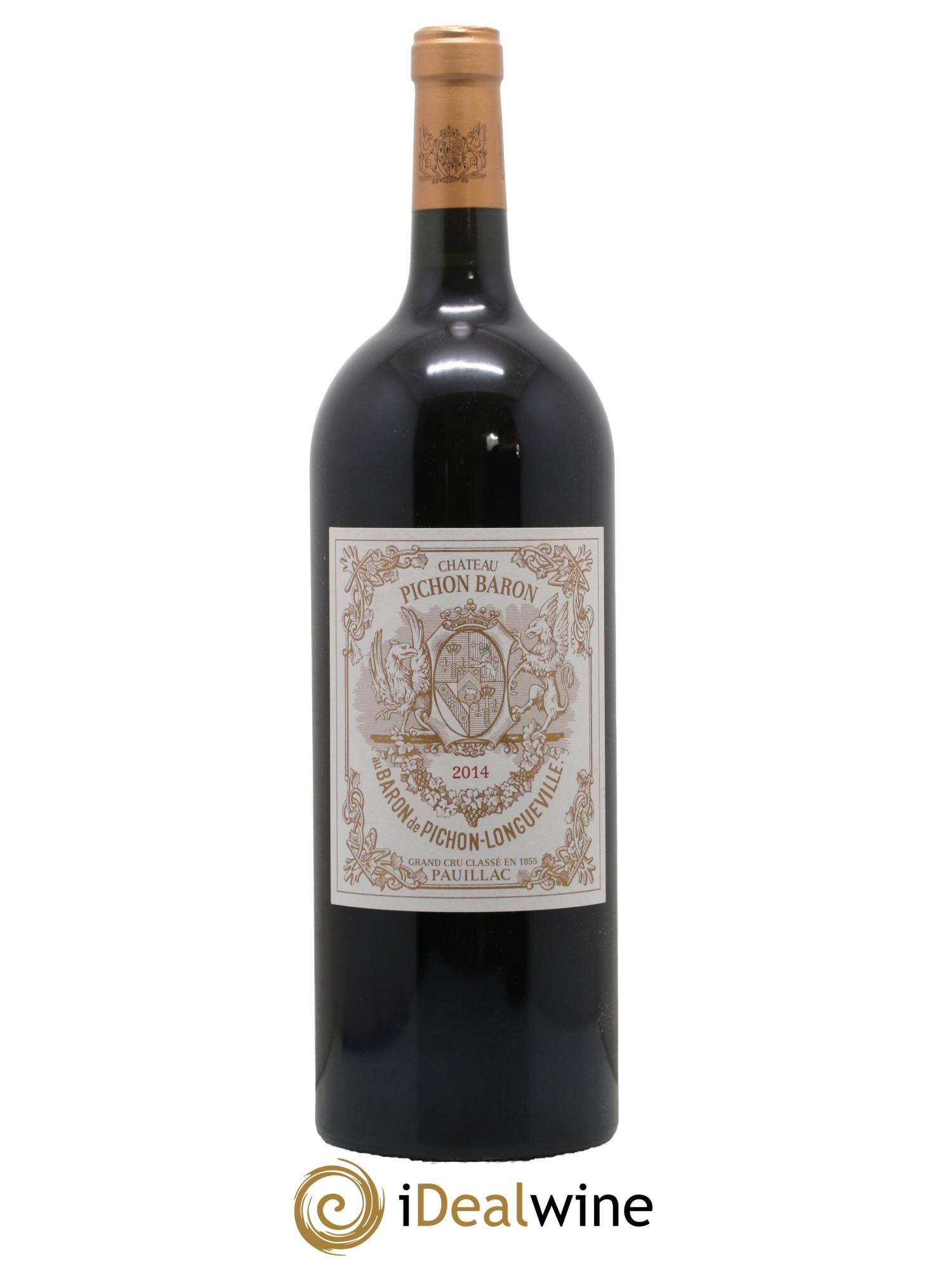 Pichon Longueville Baron 2ème Grand Cru Classé 2014 - Lot de 1 magnum - 0