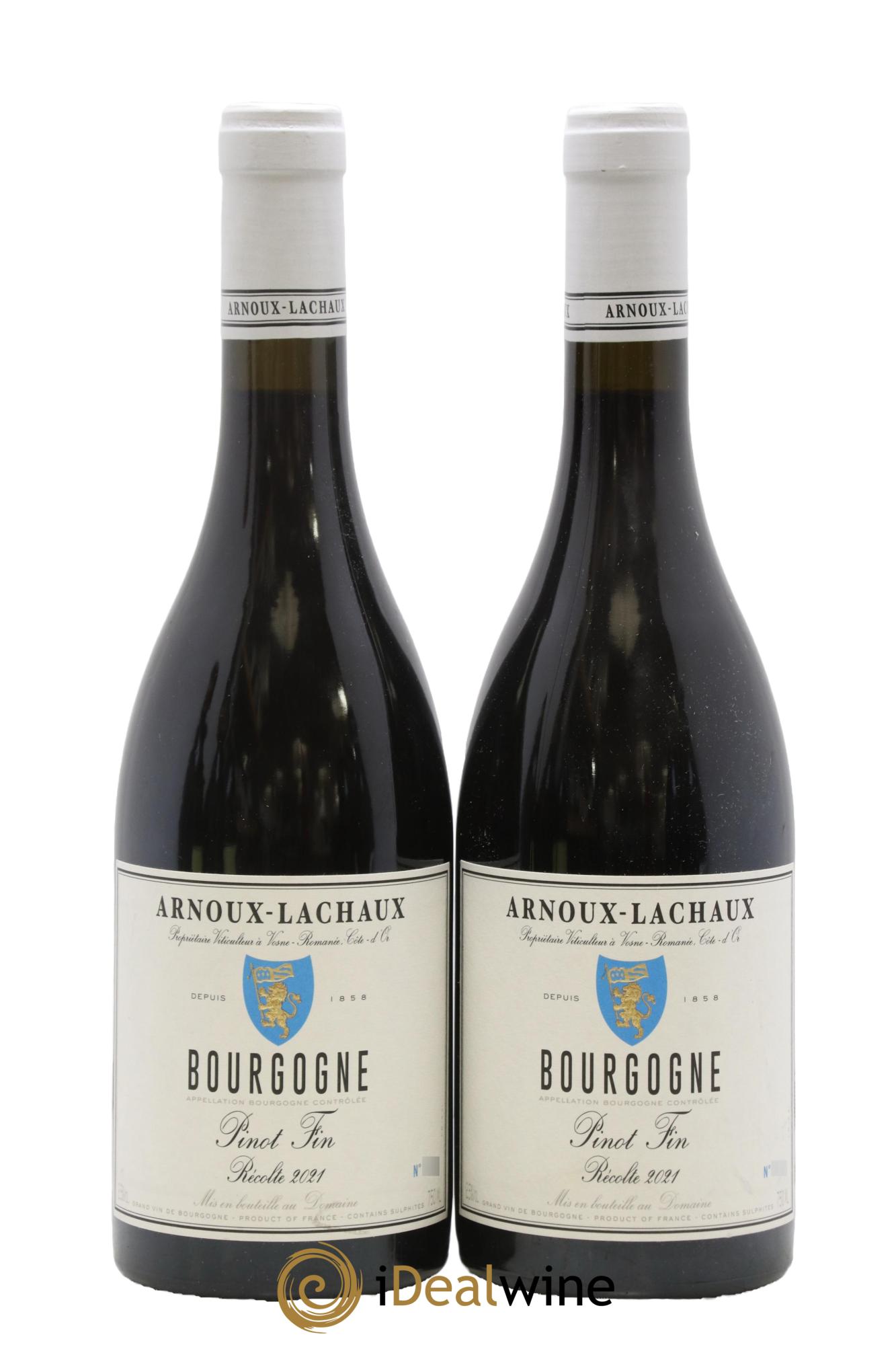Bourgogne Pinot Fin Arnoux-Lachaux (Domaine) 2021 - Lot de 2 bouteilles - 0