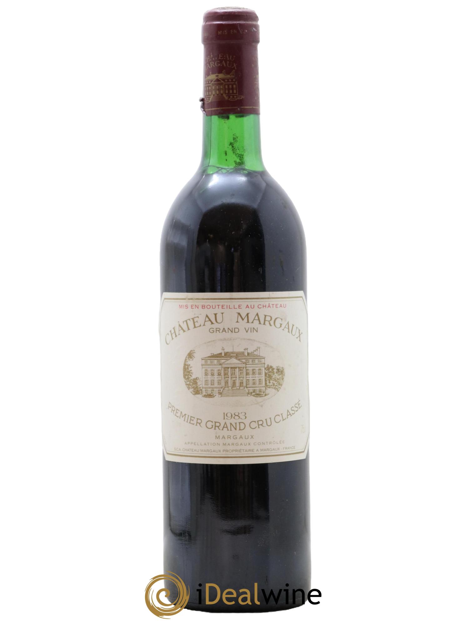 Château Margaux 1er Grand Cru Classé 1983 - Lot de 1 bouteille - 0