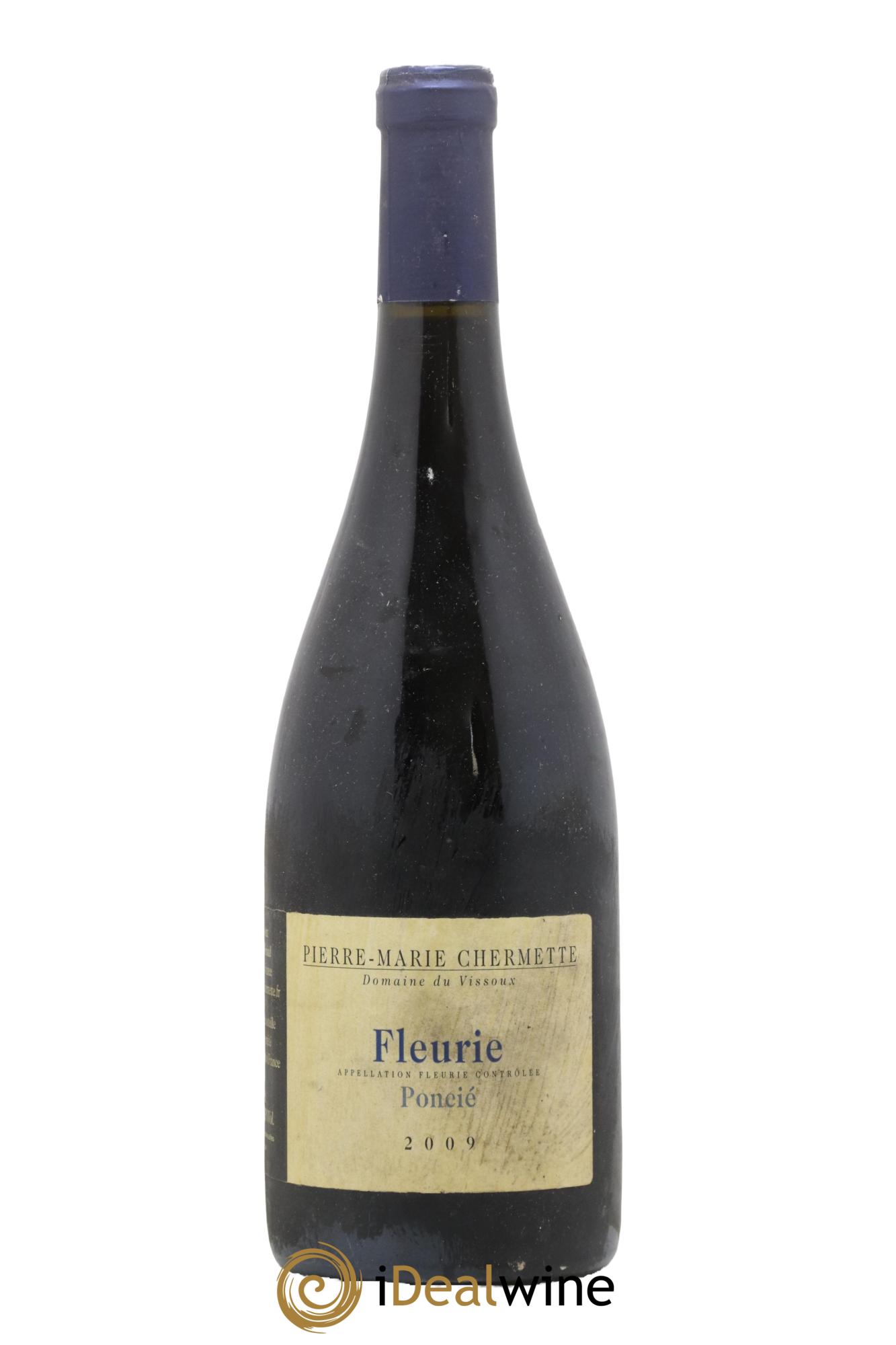 Fleurie Poncié Domaine du Vissoux - P-M. Chermette 2009 - Lot de 1 bouteille - 0