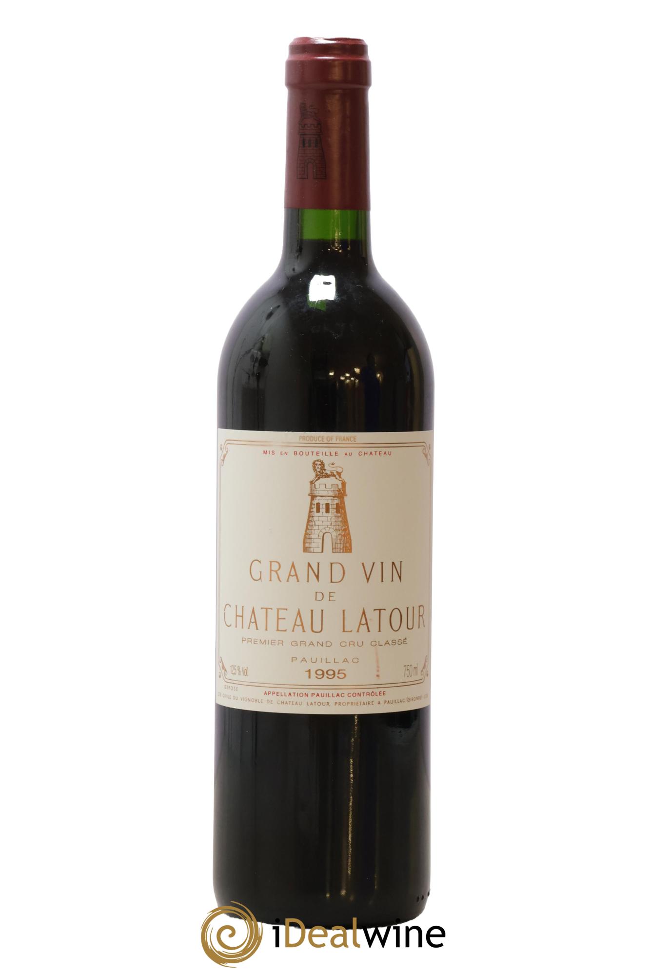 Château Latour 1er Grand Cru Classé 1995 - Posten von 1 Flasche - 0