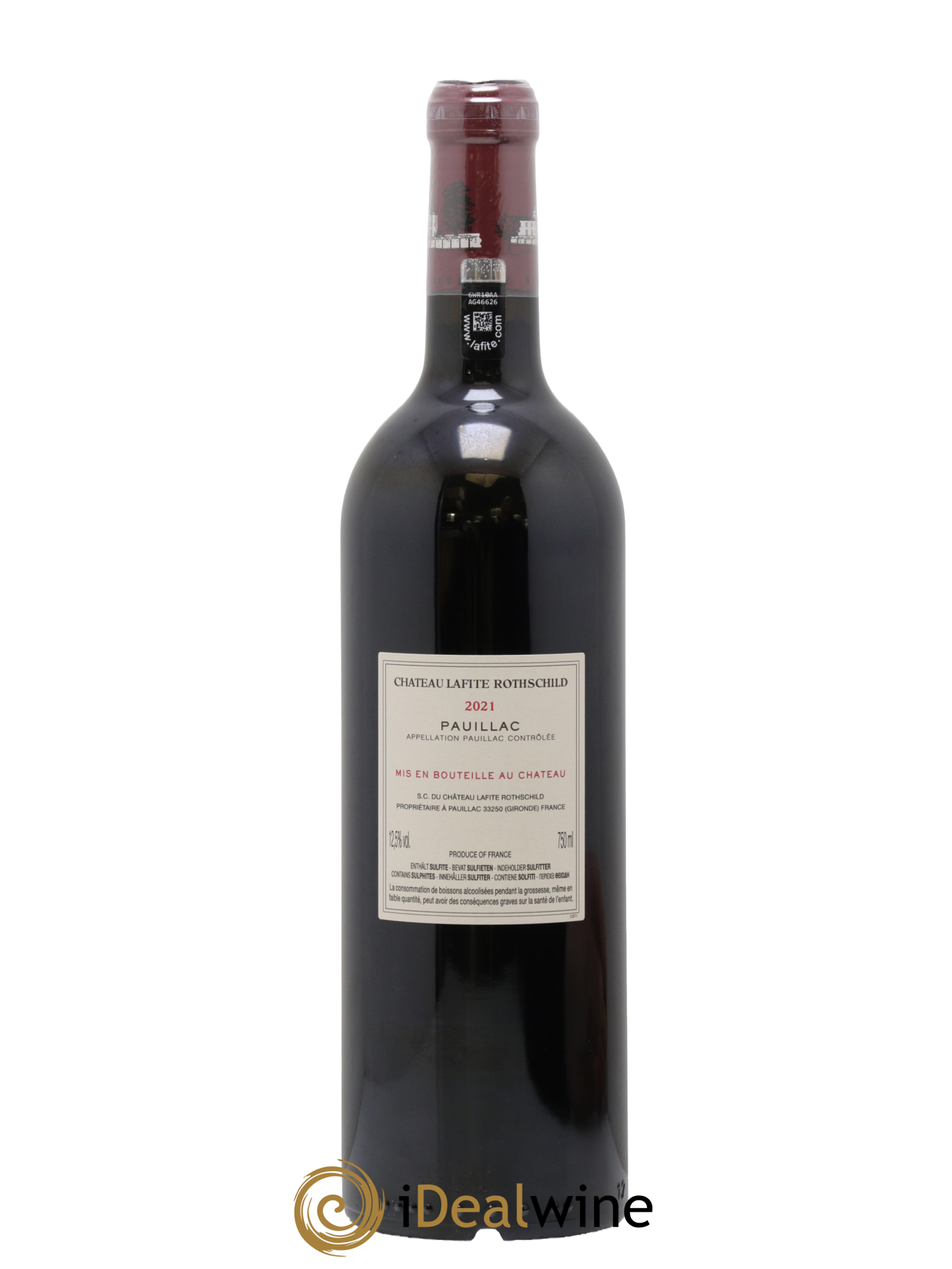 Château Lafite Rothschild 1er Grand Cru Classé 2021 - Lot de 1 bouteille - 1