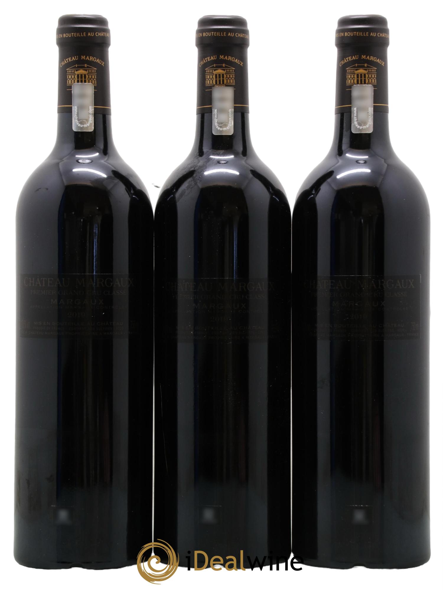 Bordeaux Coffret Trilogie Chateau Margaux 3 Margaux 2 Pavillon 1 Pavillon Blanc Margaux 2019 - Lot de 6 bouteilles - 2