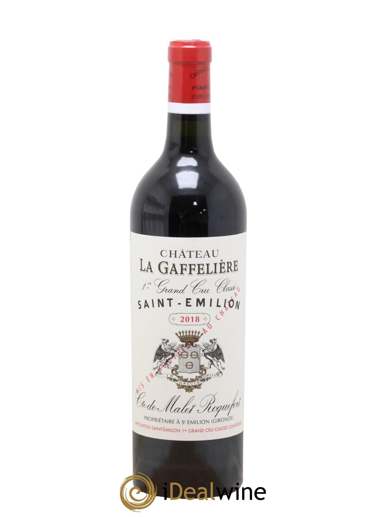Château la Gaffelière 1er Grand Cru Classé B 2018 - Lot de 1 bouteille - 0
