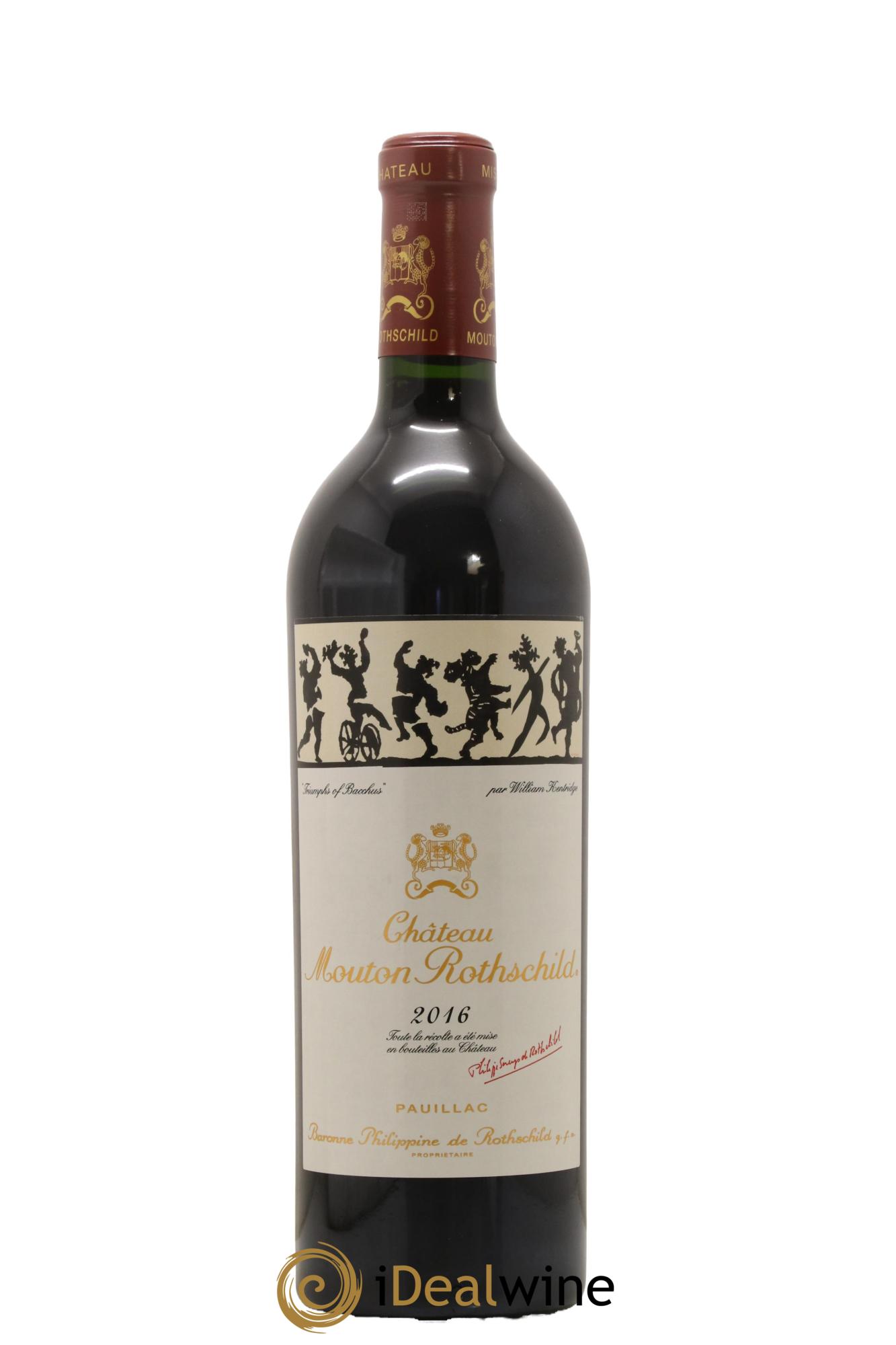 Château Mouton Rothschild 1er Grand Cru Classé 2016 - Lotto di 1 bottiglia - 1