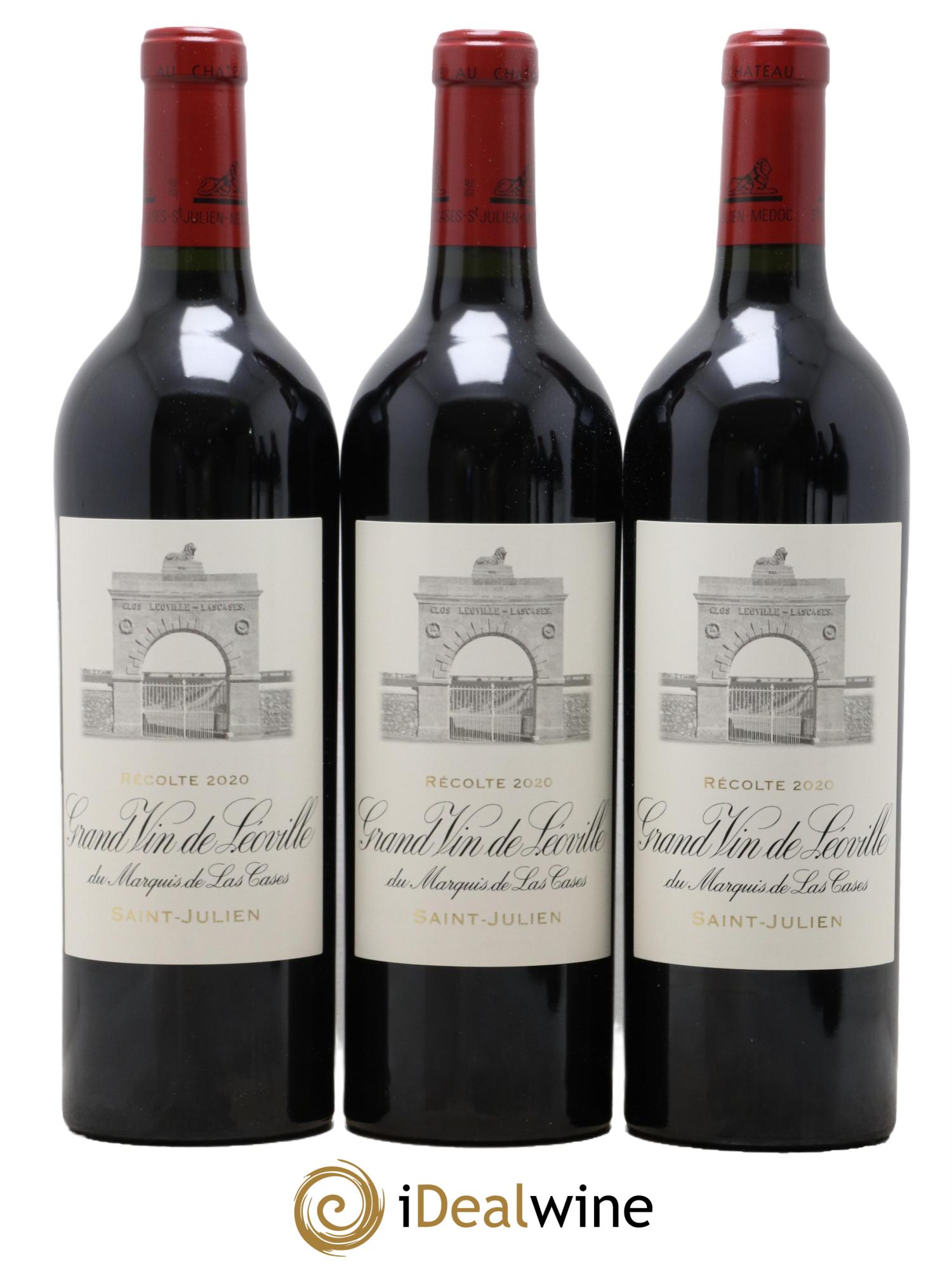 Château Léoville Las Cases 2ème Grand Cru Classé 2020 - Lotto di 6 bottiglie - 3