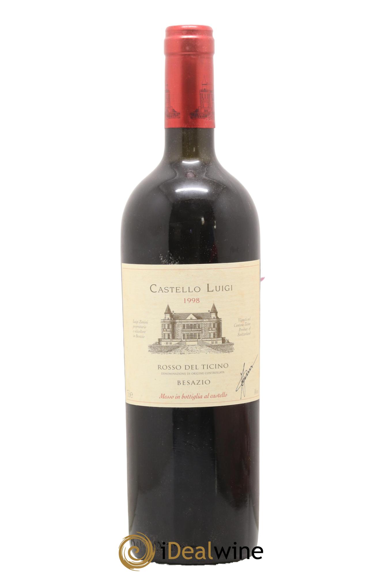 Ticino DOC Besazio Castello Luigi 1998 - Lot de 1 bouteille - 0