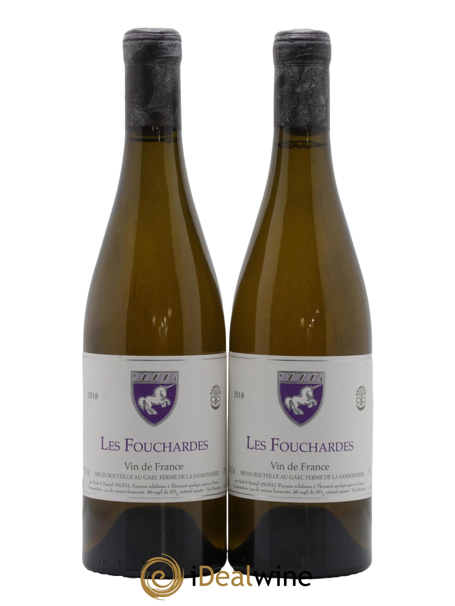 Vin de France Les Fouchardes Mark Angeli (Domaine) - Ferme de la Sansonnière 2018 - Lot de 2 bouteilles - 0