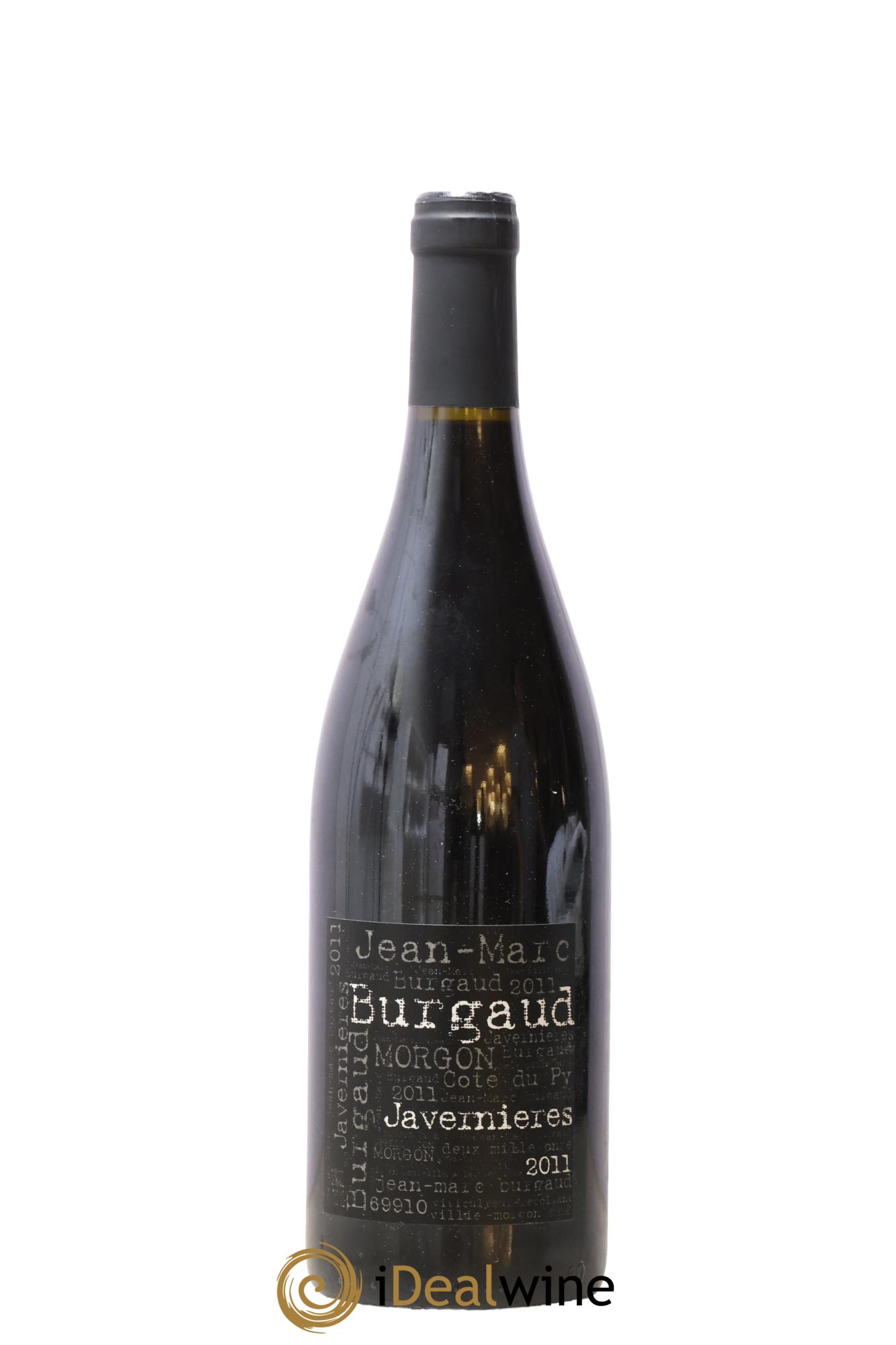 Morgon Côte du Py Javernières Jean-Marc Burgaud (Domaine) 2011 - Lot de 1 bouteille - 0