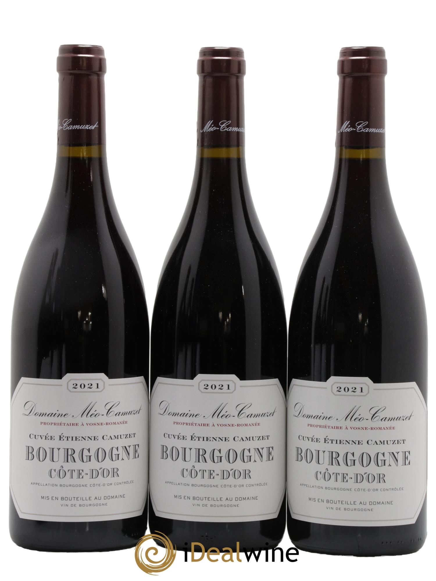 Bourgogne Cuvée Etienne Camuzet Méo-Camuzet (Domaine) 2021 - Lot of 3 bottles - 0