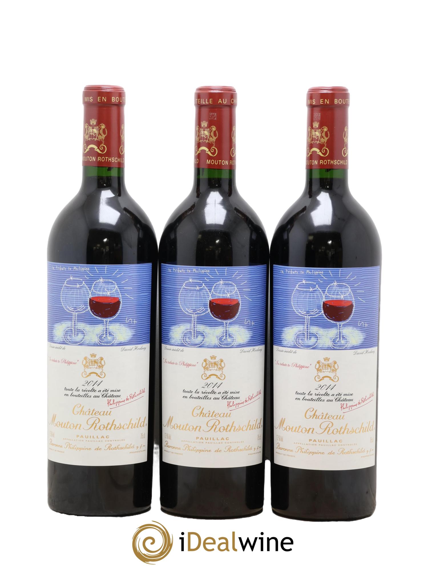 Château Mouton Rothschild 1er Grand Cru Classé 2014 - Lot de 6 bouteilles - 3