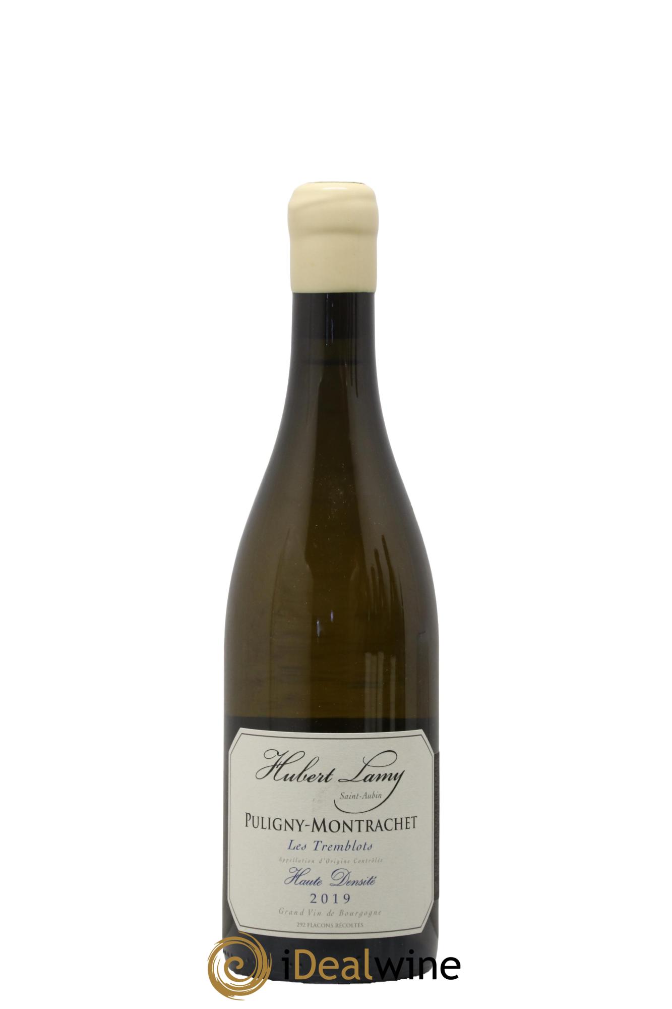 Puligny-Montrachet Les Tremblots Haute Densité Hubert Lamy 2019 - Lot de 1 bouteille - 0