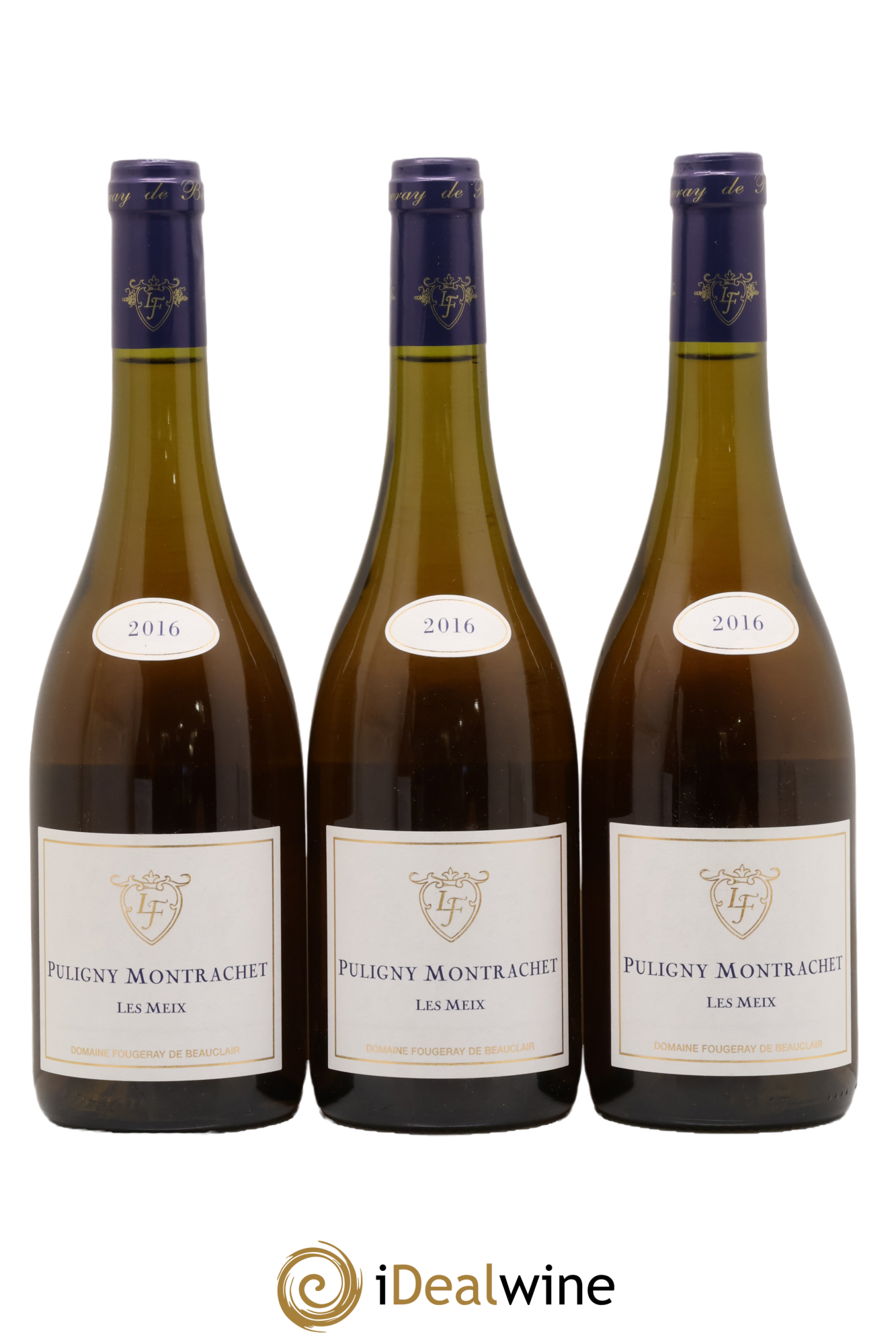 Puligny-Montrachet Les Meix Fougeray de Beauclair 2016 - Posten von 3 Flaschen - 0