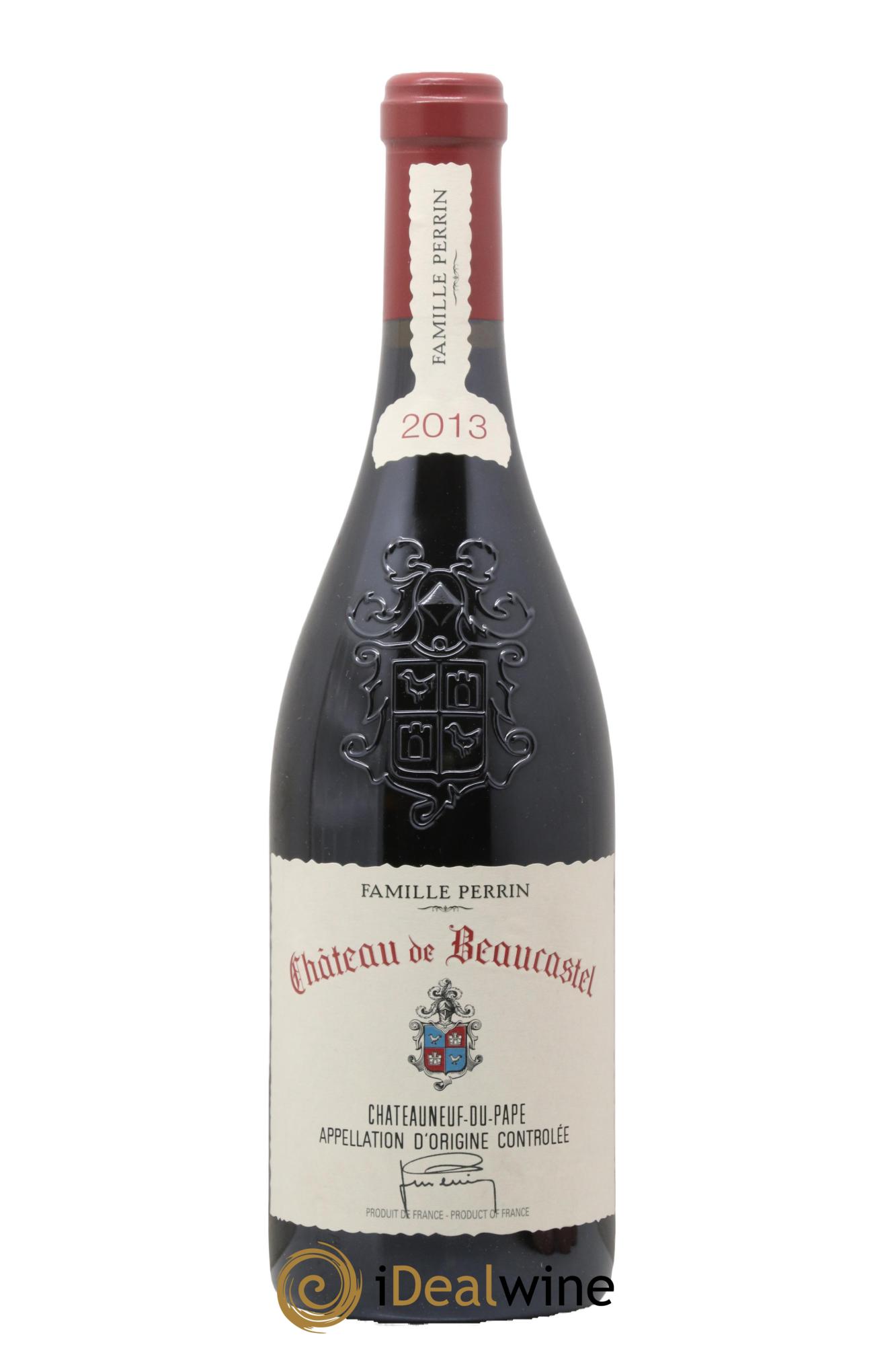 Châteauneuf-du-Pape Château de Beaucastel Famille Perrin 2013 - Lot of 1 bottle - 0