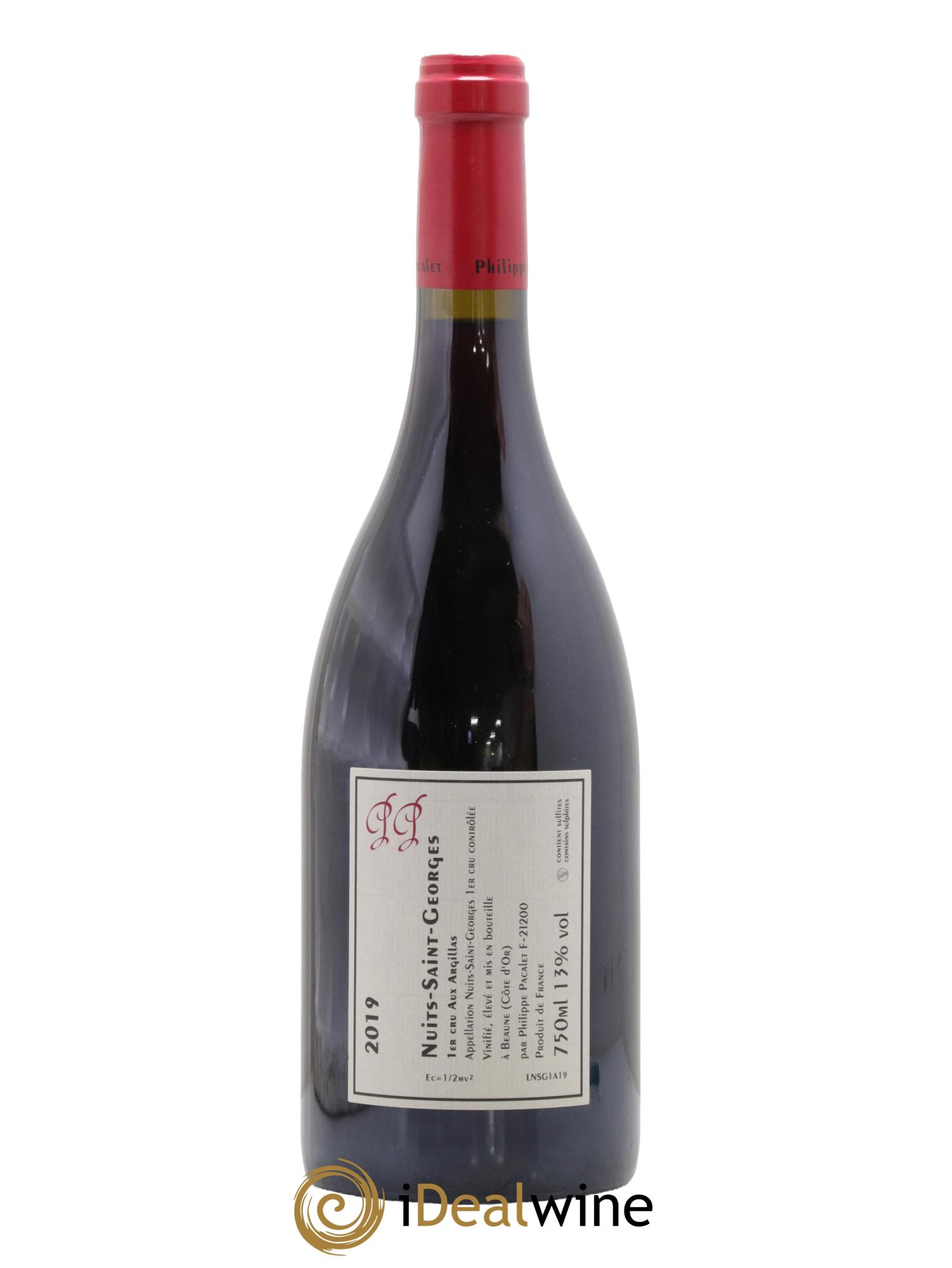 Nuits-Saint-Georges 1er Cru Aux Argillas Philippe Pacalet 2019 - Lotto di 1 bottiglia - 1
