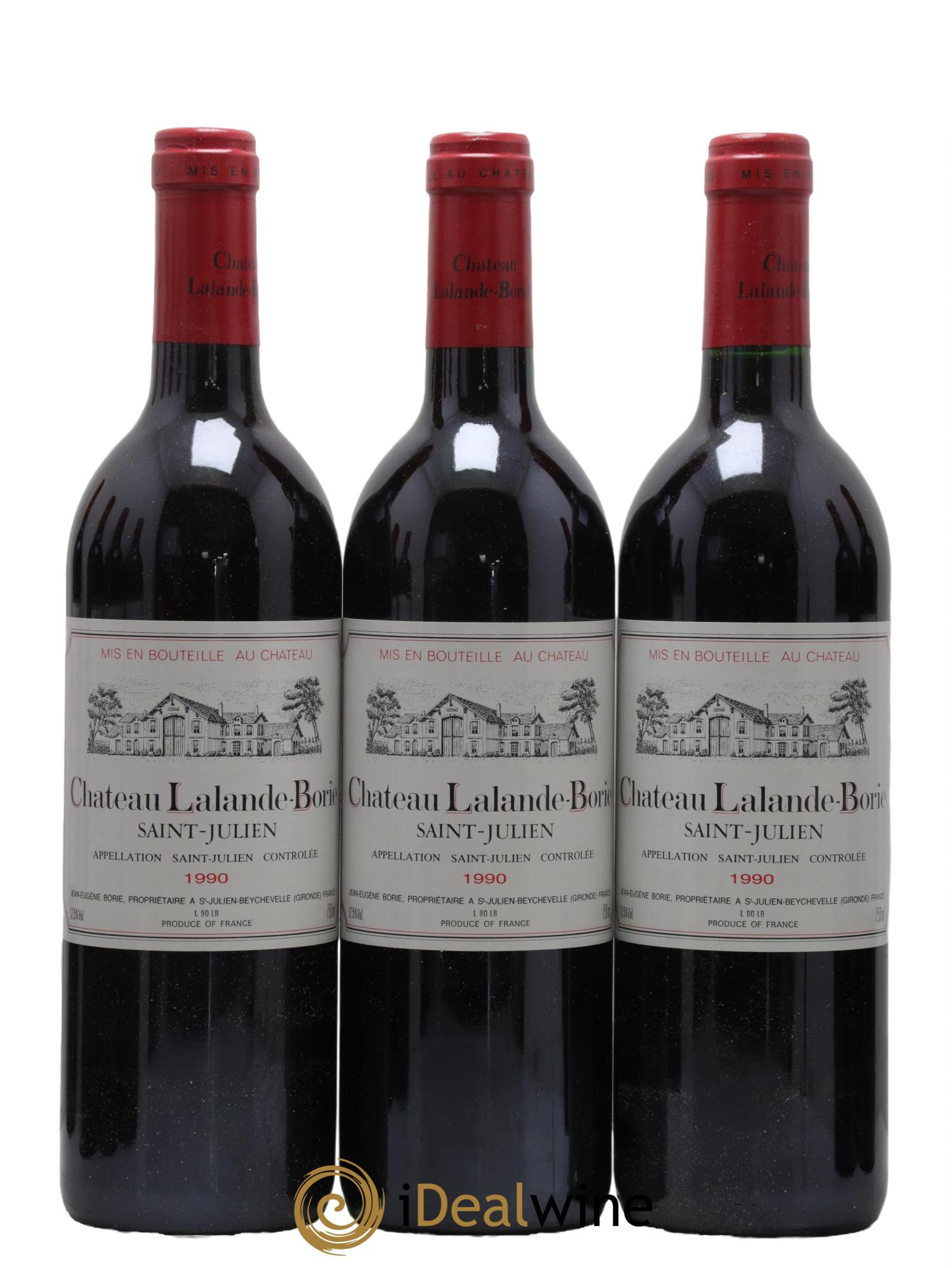 Château Lalande Borie 1990 - Lot de 12 bouteilles - 2