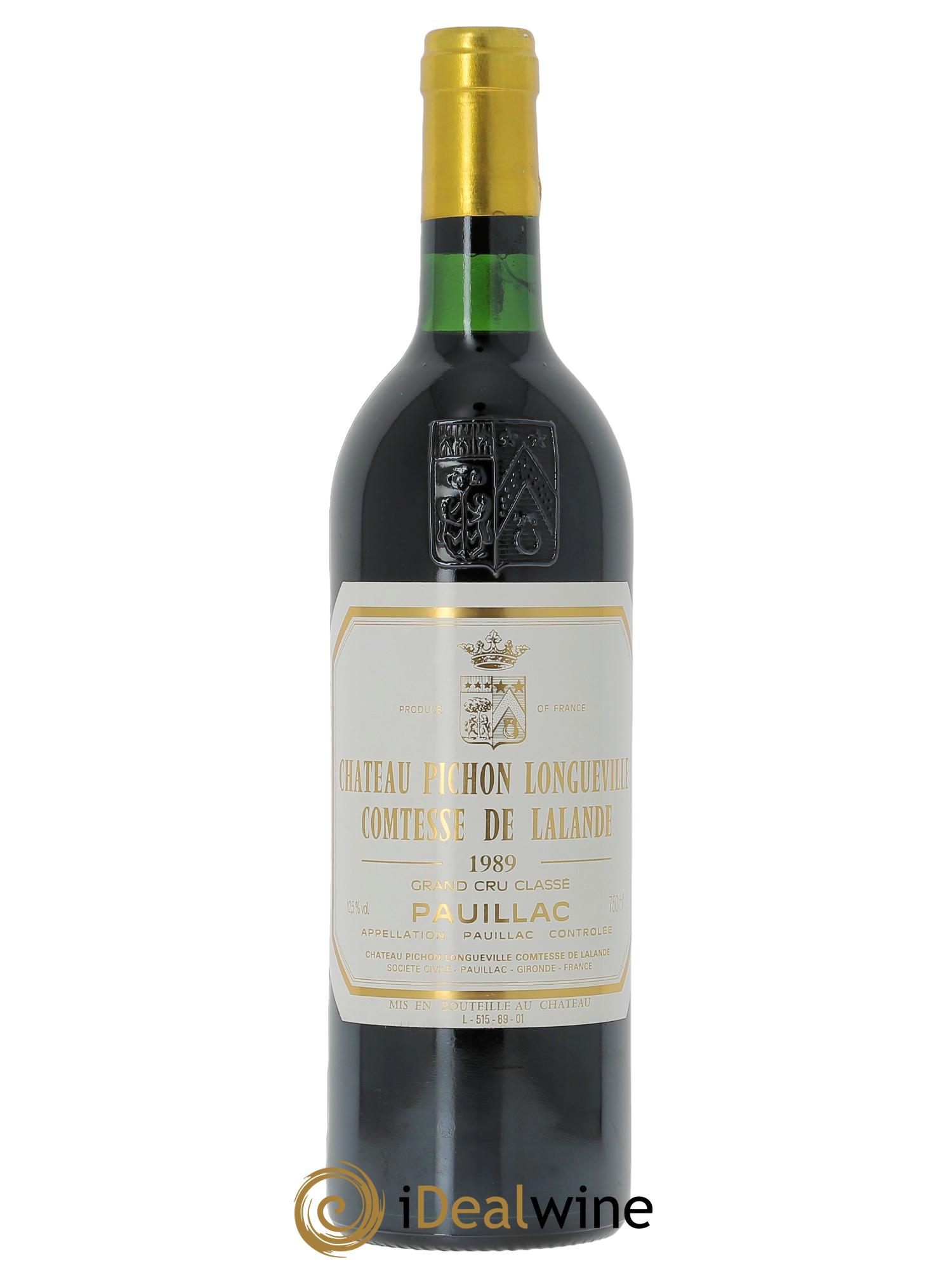 Château Pichon Longueville Comtesse de Lalande 2ème Grand Cru Classé 1989 - Lotto di 12 bottiglie - 2