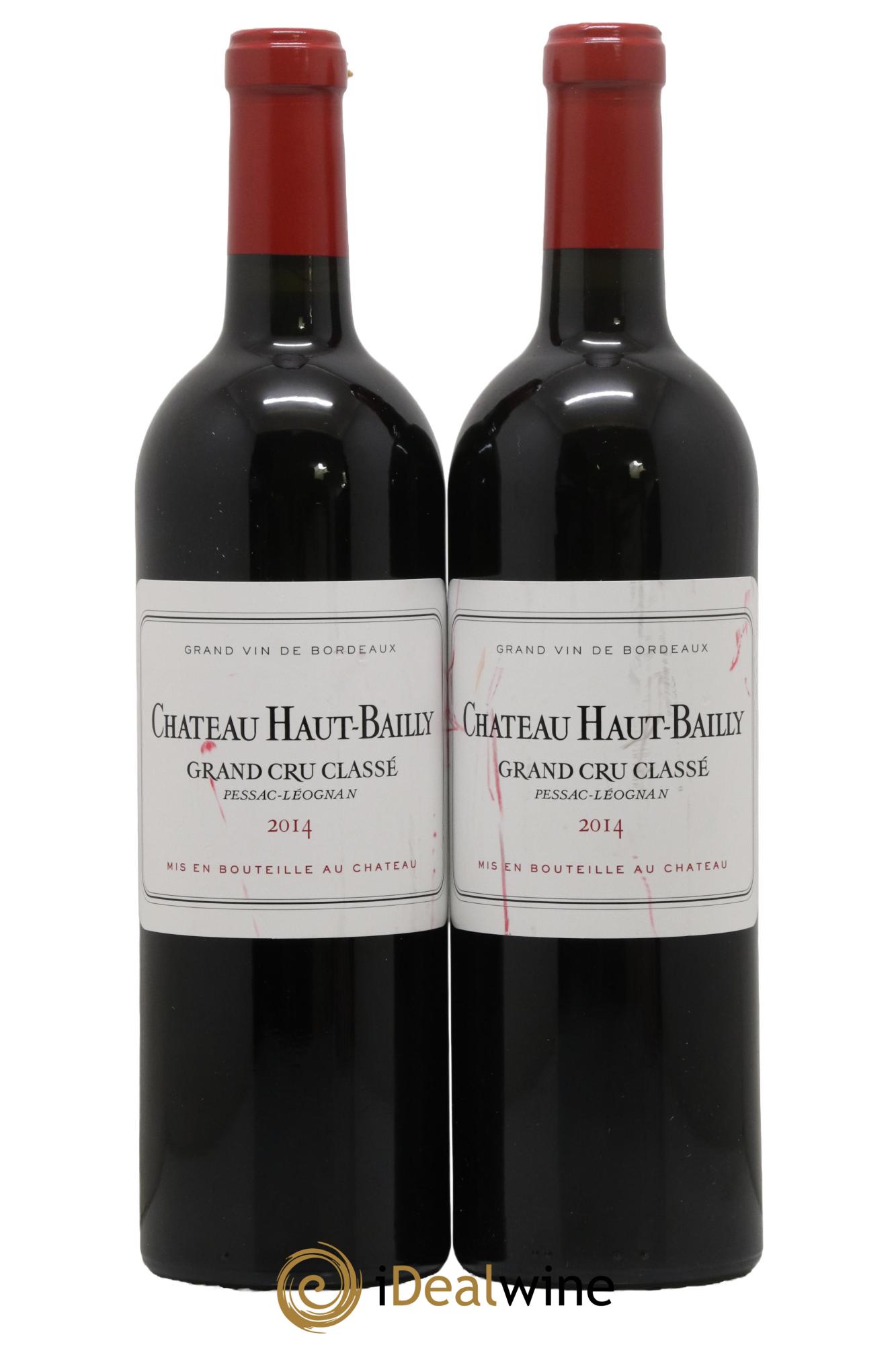Château Haut-Bailly Cru Classé de Graves 2014 - Lot de 2 bouteilles - 0