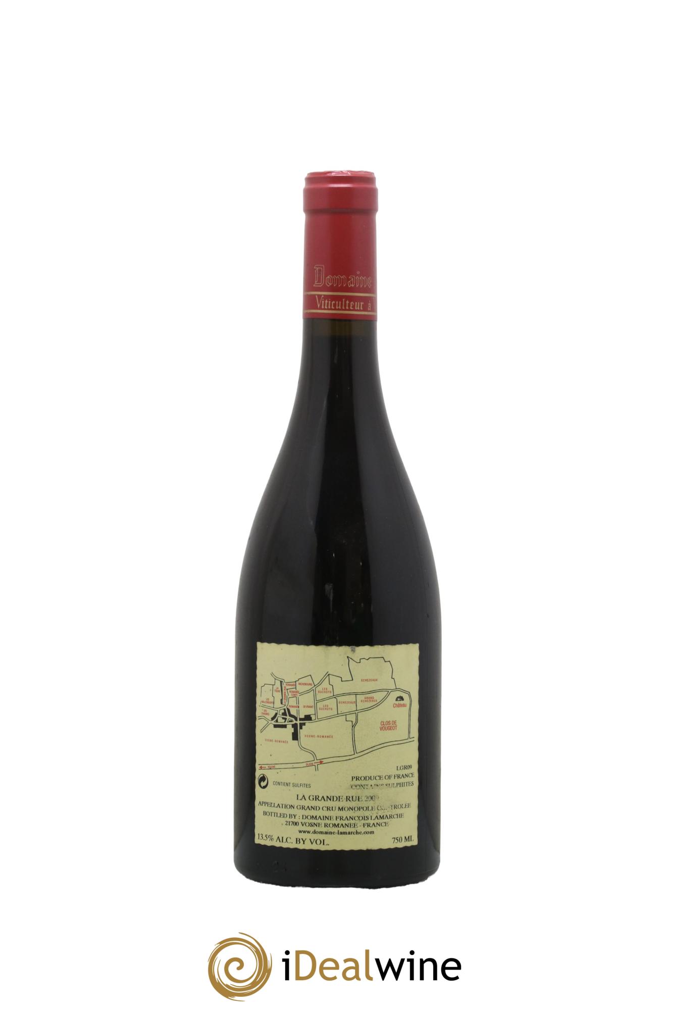 La Grande Rue Grand Cru Lamarche (Domaine) Monopole 2009 - Lot of 1 bottle - 1