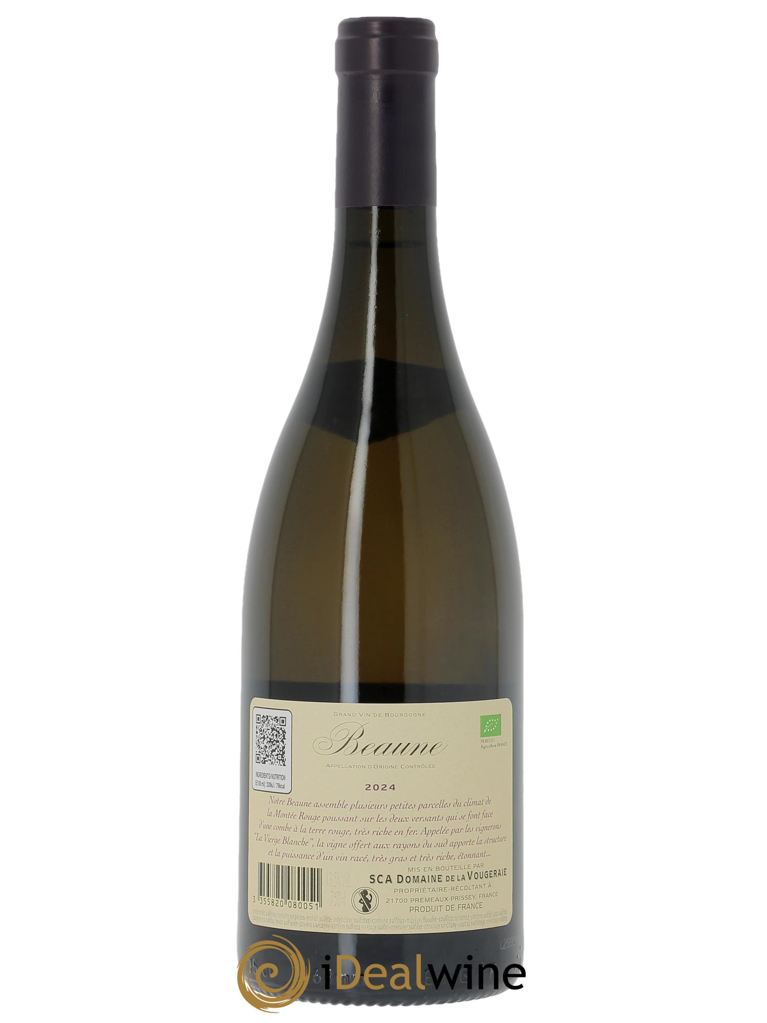 Beaune La Vougeraie 2024 - Lot de 1 bouteille - 1